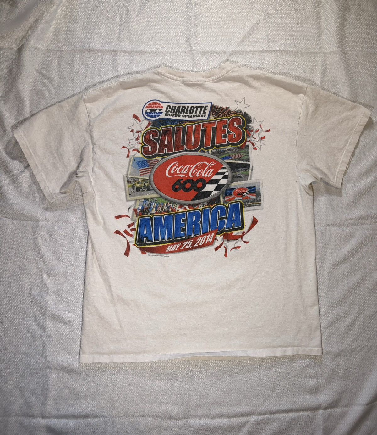 NASCAR Nascar “Memorial Weekend” Tee Size US XL / EU 56 / 4 - 3 Thumbnail