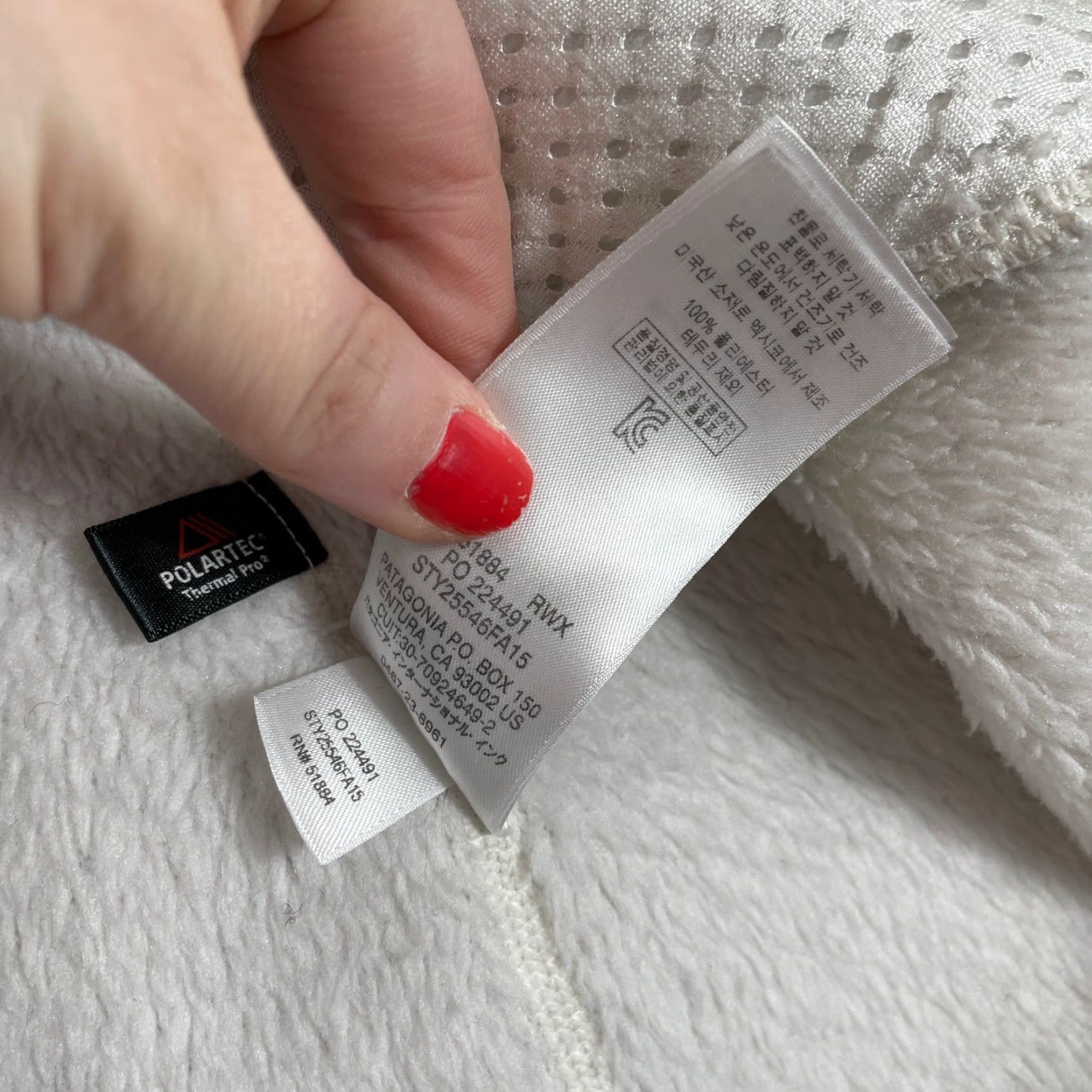 Patagonia Patagonia Re-Tool Snap-T Fleece Vest Womens M White Polartec Thermal Pro Vest Size M / US 6-8 / IT 42-44 - 4 Thumbnail