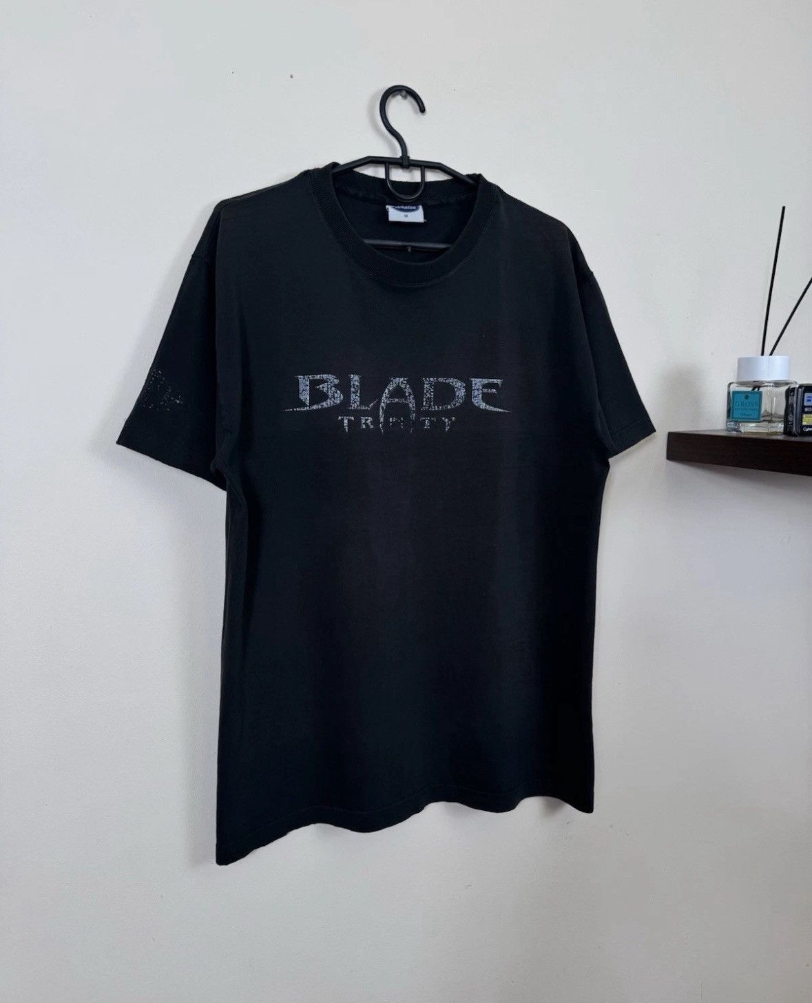 Vintage Vintage Blade Trinity T shirt Matrix 2000s Movie Black M Size US M / EU 48-50 / 2 - 3 Thumbnail
