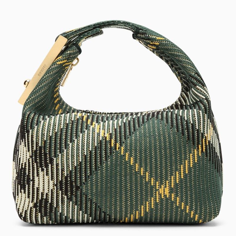 image of Burberry Peg Mini Green Duffle Bag, Women's