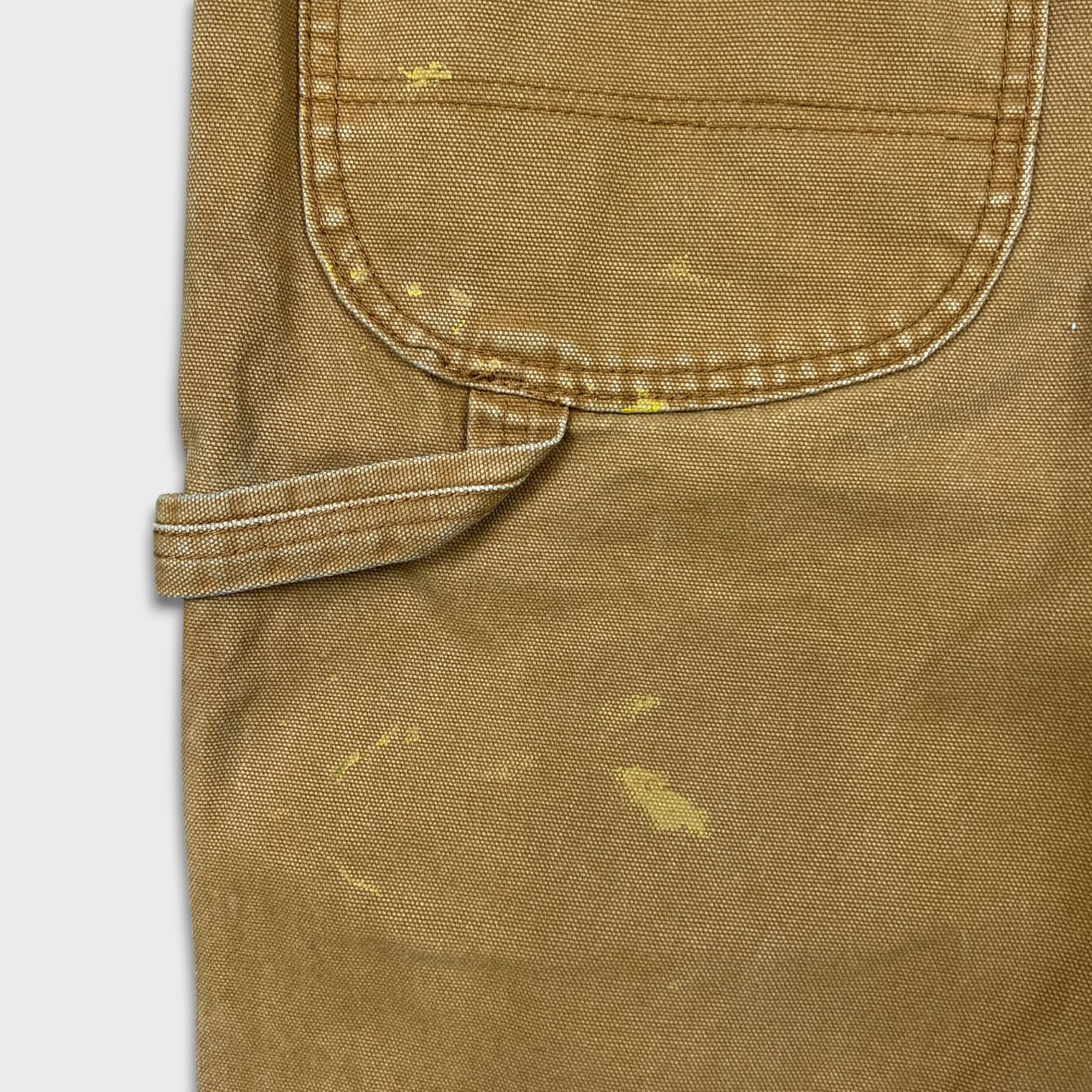 Dickies × Vintage Dickies Pants 38x30 Double Knee Distress Carpenter Canvas Size US 34 / EU 50 - 10 Thumbnail