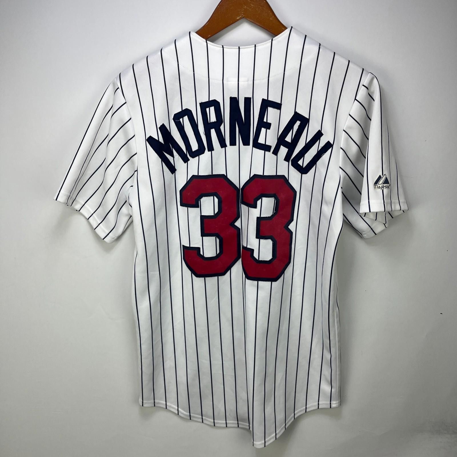 Majestic Vintage Minnesota Twins Morneau Baseball Jersey Small Size ONE SIZE - 10 Thumbnail