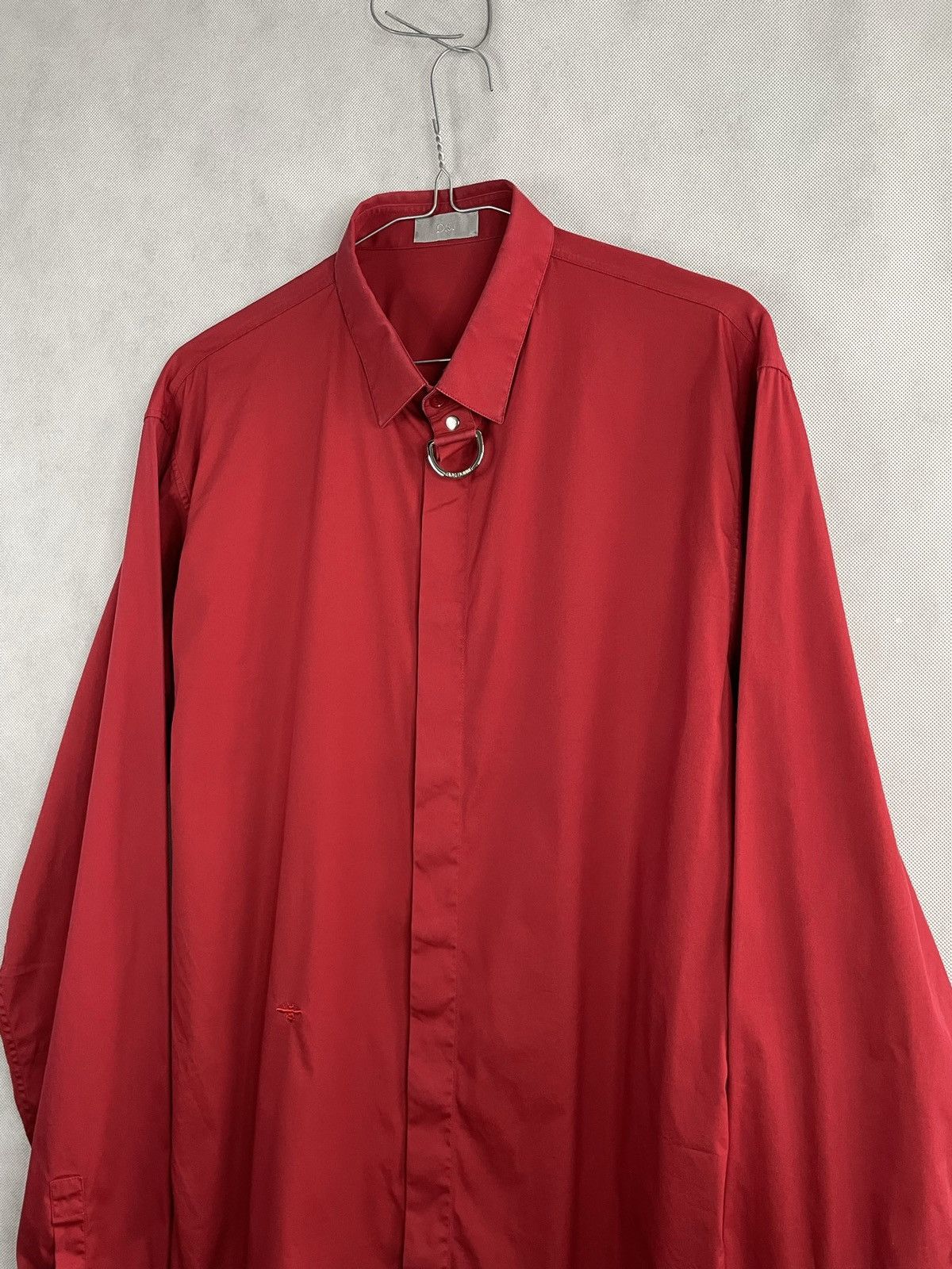 Dior Vintage Button Ups Red Shirt Designer Old Money