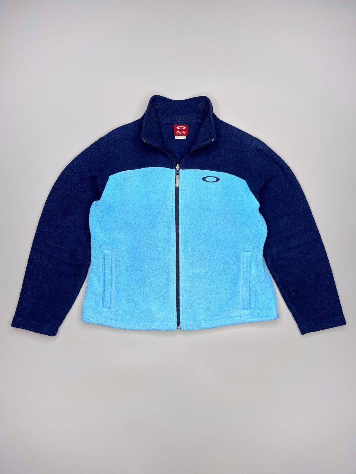 Japanese Brand × Oakley Vintage Y2k Oakley Fleece Zip Jacket Size M / US 6-8 / IT 42-44 - 1 Thumbnail