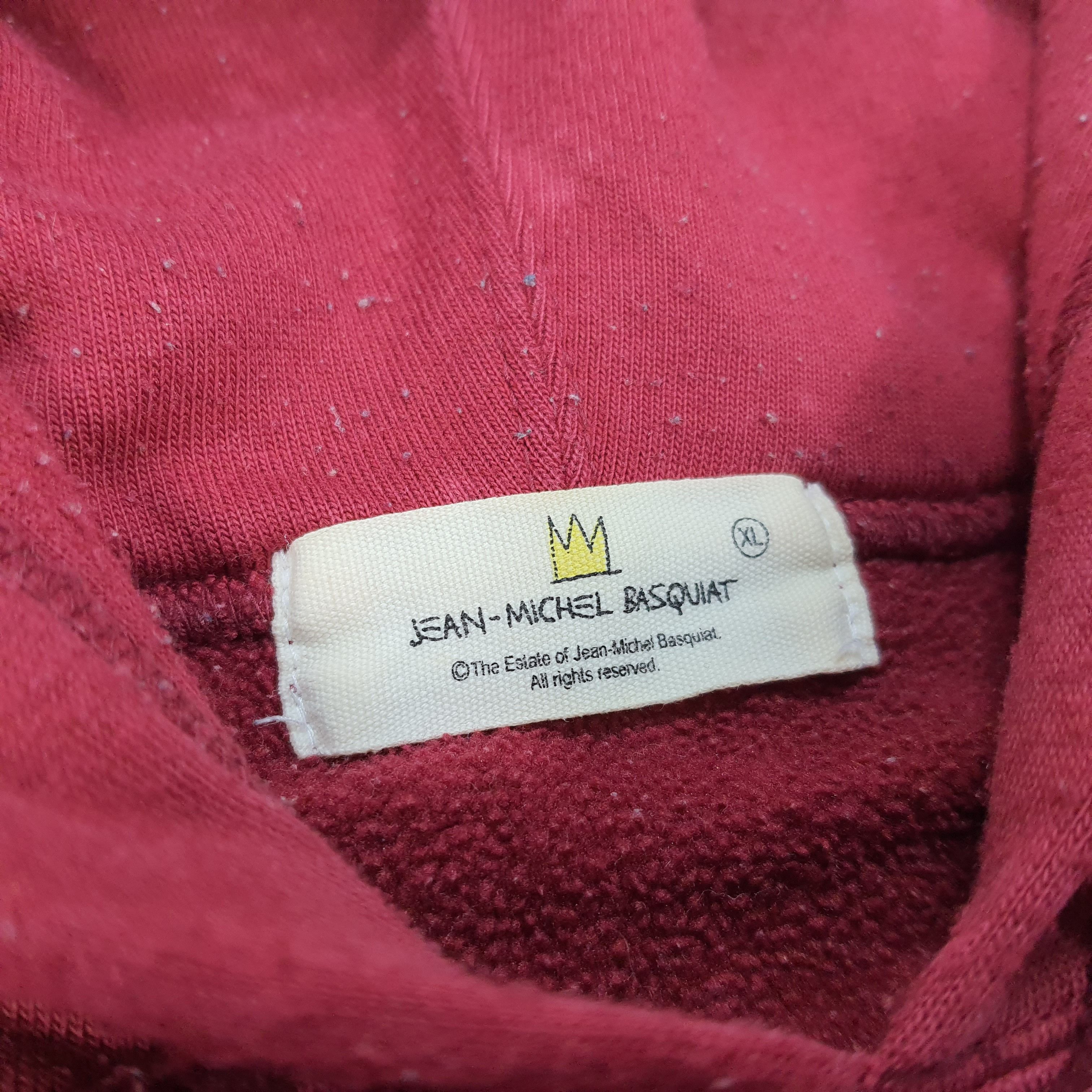 Jean-Michel Basquiat × Vintage Vintage Jean Michel Basquiat Streetwear Hoodie Size US XL / EU 56 / 4 - 7 Thumbnail