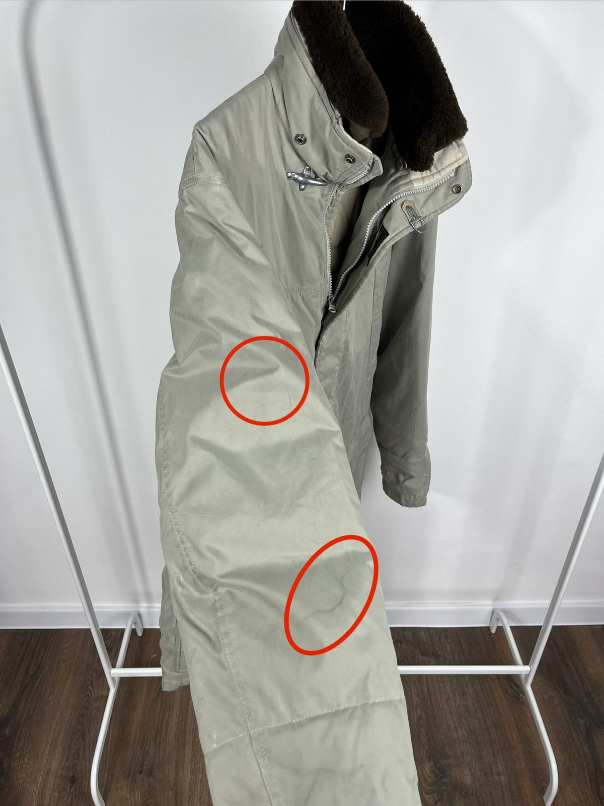 Fay Fay Men’s Winter Parka Jacket Fur Collar Coat M Warm Coat Size US M / EU 48-50 / 2 - 6 Thumbnail