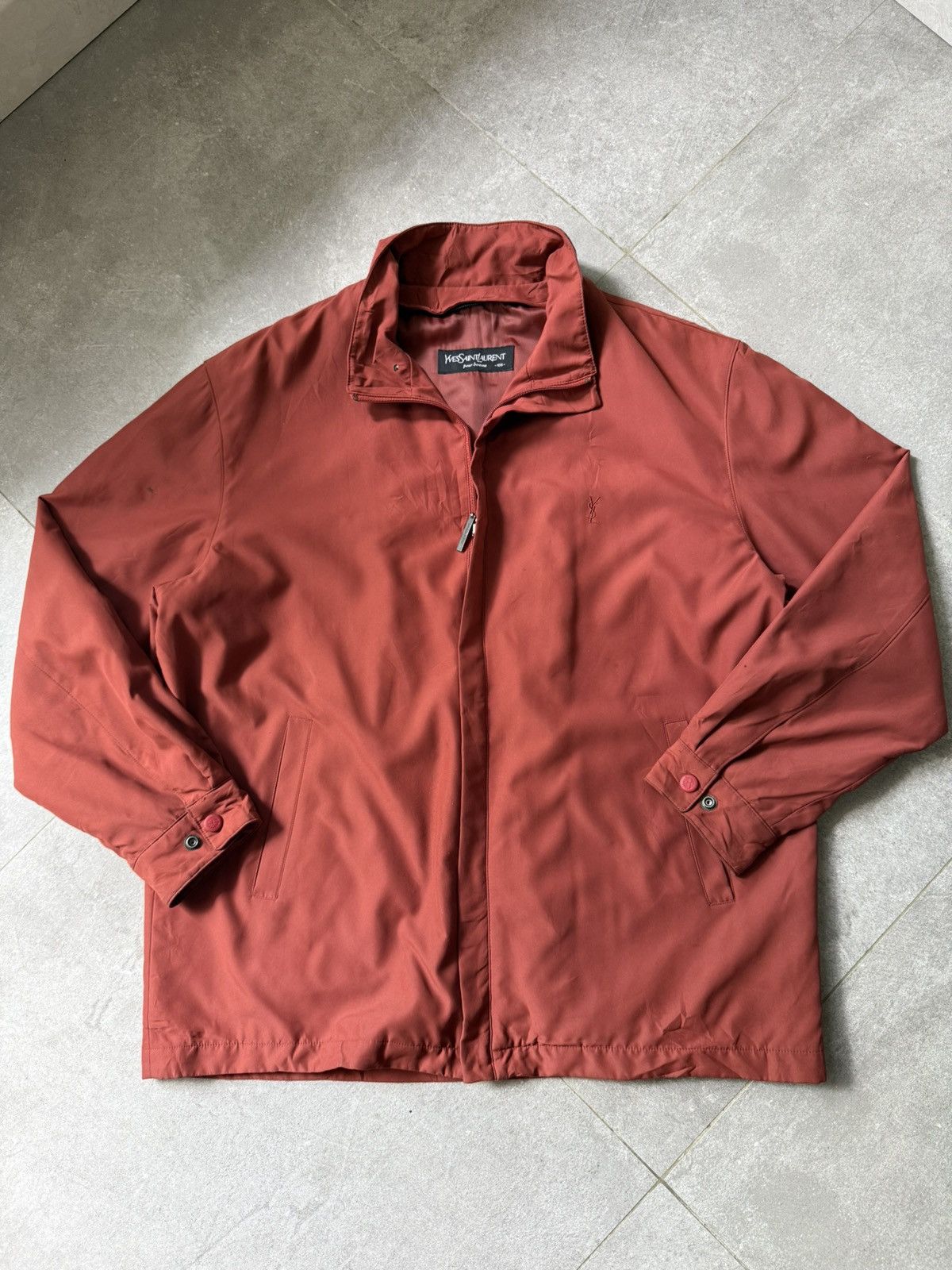 Yves Saint Laurent Vintage Yves Saint Laurent Jacket YSL Jacket Size US L / EU 52-54 / 3 - 2 Thumbnail