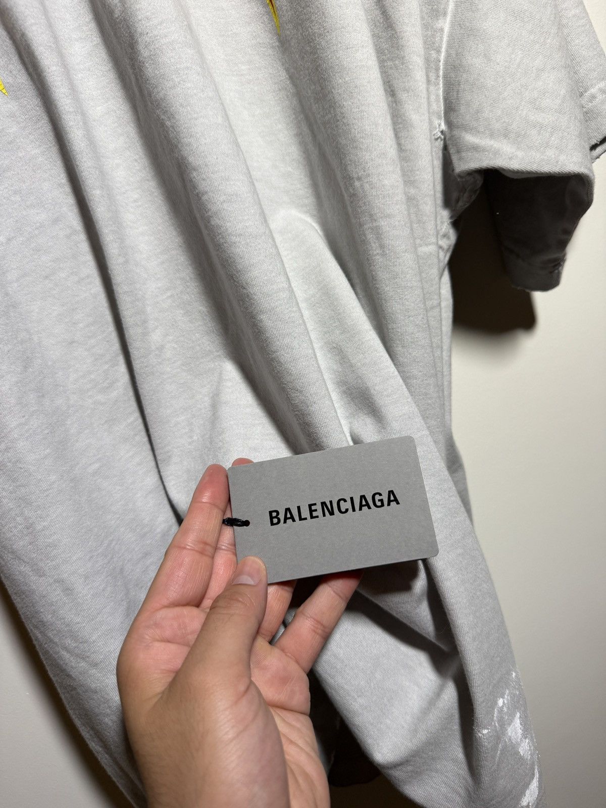 Balenciaga Balenciaga Metal Vintage Oversized T Shirt 4 Size US XL / EU 56 / 4 - 21 Thumbnail