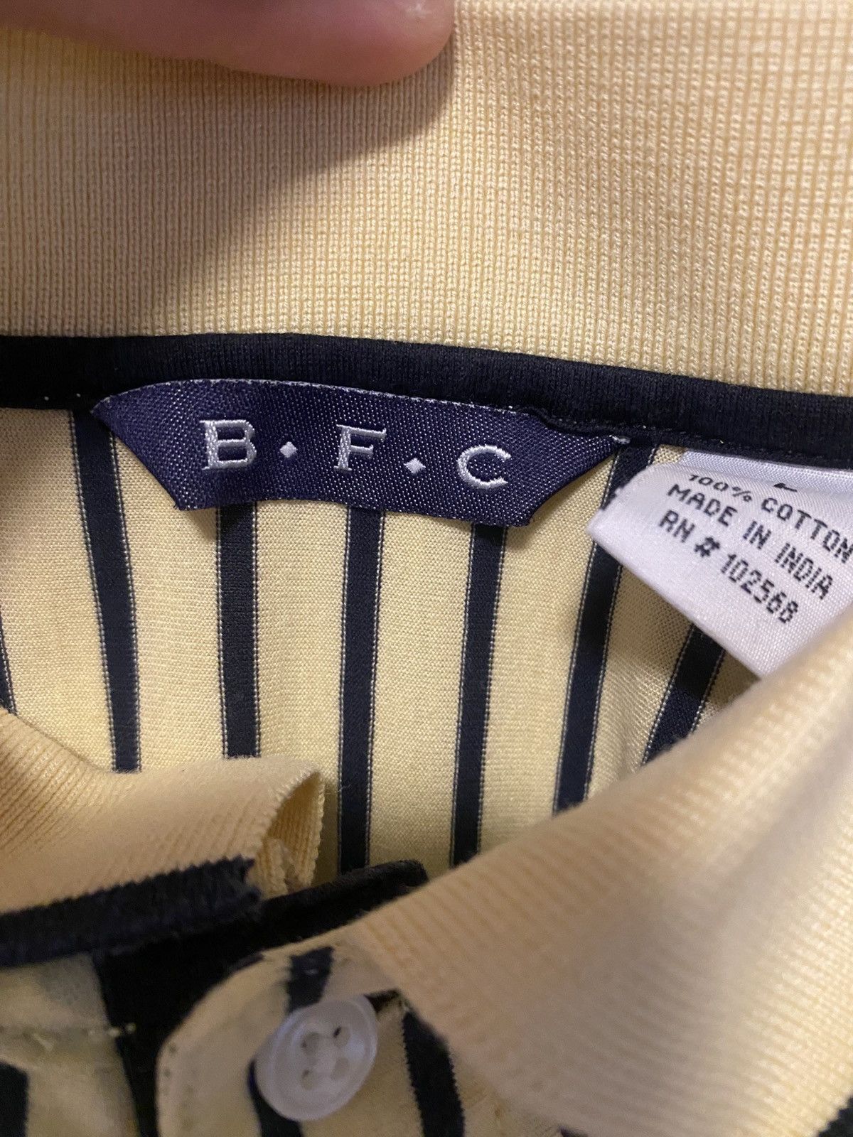 Other B.F.C Polo Dress Shirt Size US L / EU 52-54 / 3 - 3 Thumbnail