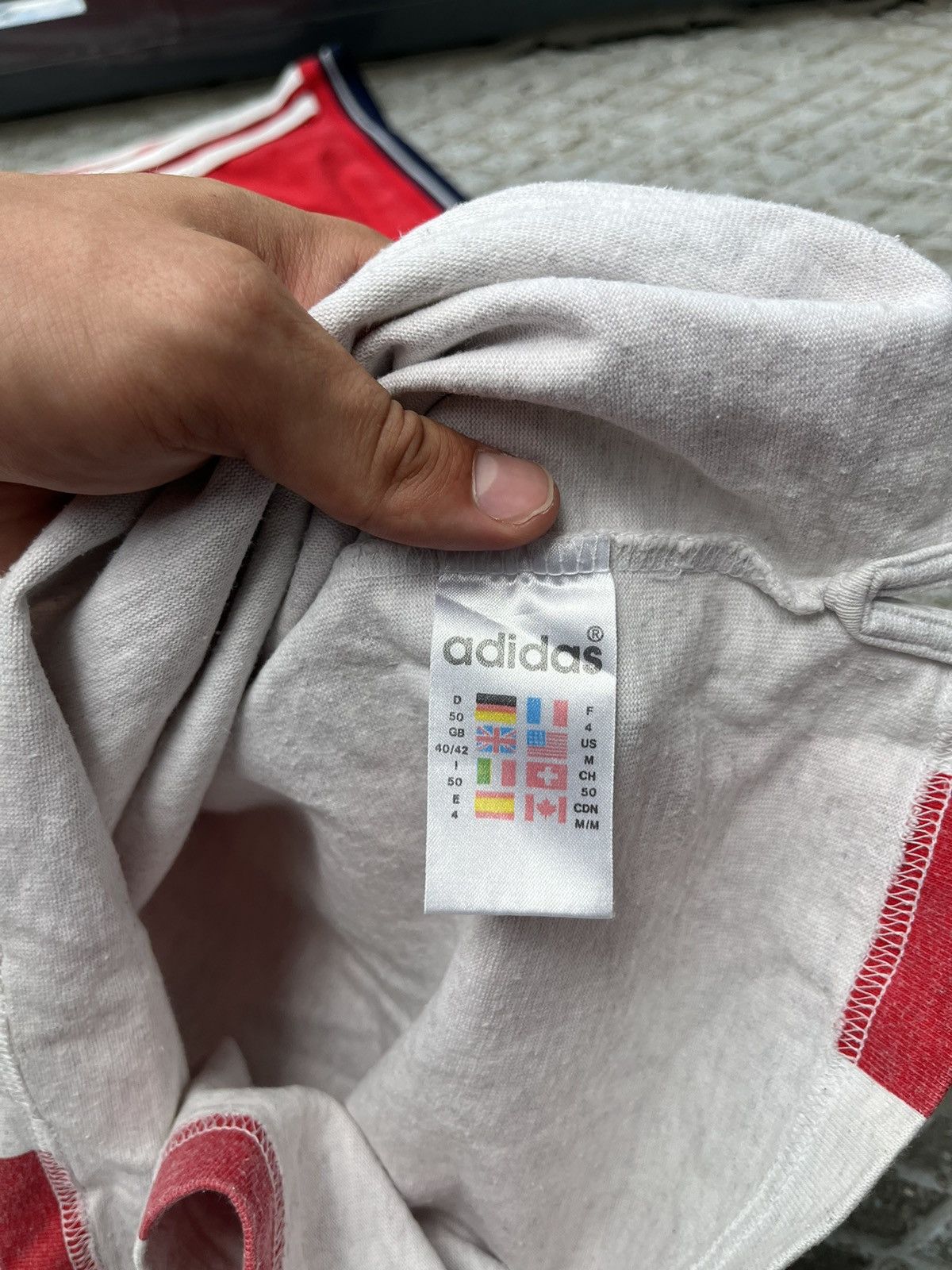 Adidas Polo Adidas 1980-e Olympic Games France vintage Size US M / EU 48-50 / 2 - 7 Thumbnail