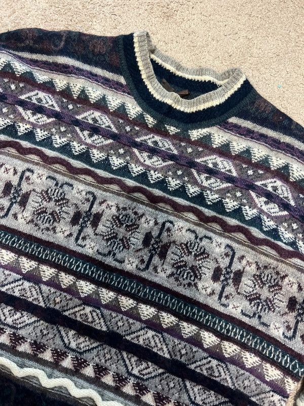 Bogner × Vintage sweater Bogner L alpaka cashmere rare Size US L / EU 52-54 / 3 - 3 Thumbnail
