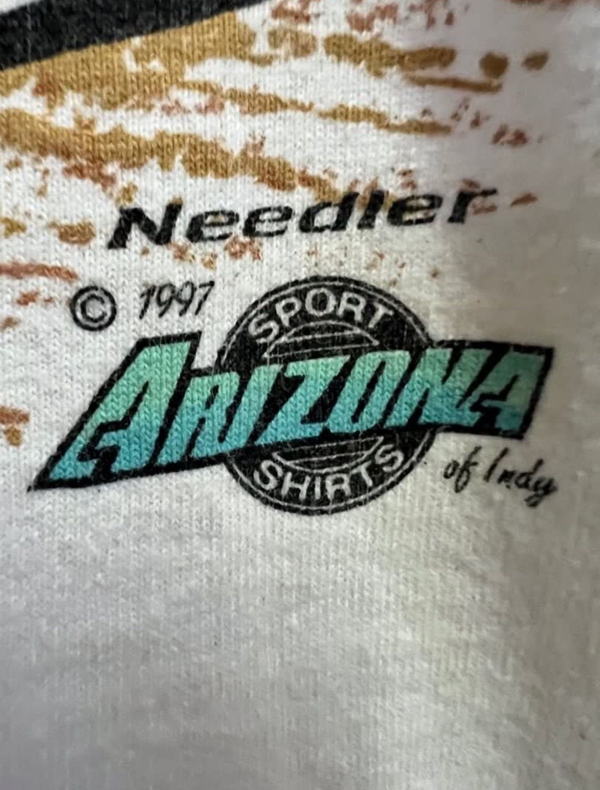 All Sport × NASCAR × Vintage Vintage NASCAR Buggy Arizona Race Steve Kinser USA Size US L / EU 52-54 / 3 - 5 Thumbnail