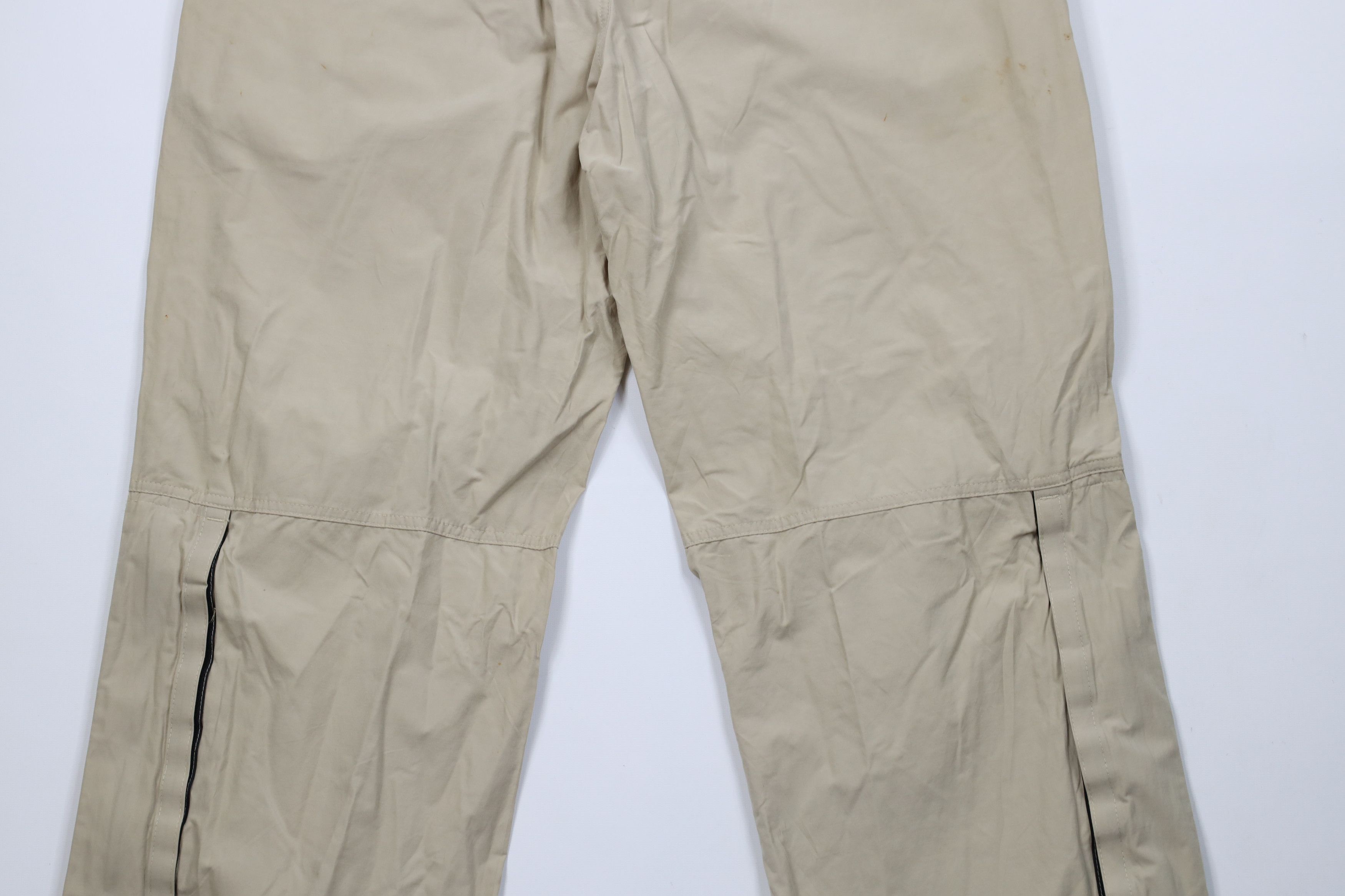 Tommy Hilfiger × Vintage Vintage 90s Tommy Hilfiger Military Wide Leg Cargo Pants Size US 33 - 13 Thumbnail