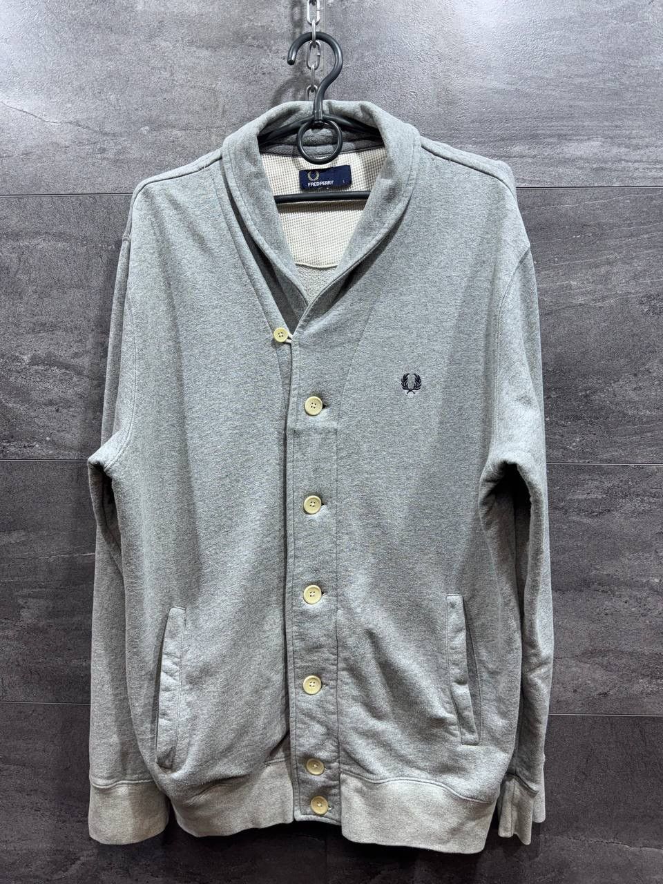 Fred Perry Fred Perry Shawl Collar Sweat Cardigan J9314 Men’s Size L Size US L / EU 52-54 / 3 - 1 Thumbnail