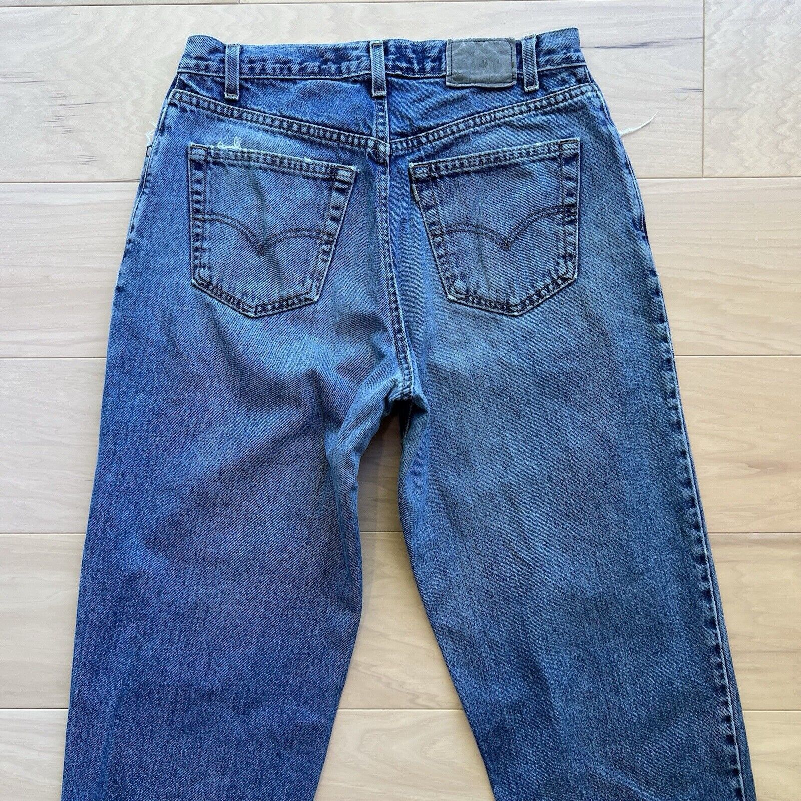 Levi's × Vintage Vintage Levis Silver Tab Jeans 32 Blue 90s Baggy Denim Size US 32 / EU 48 - 7 Thumbnail