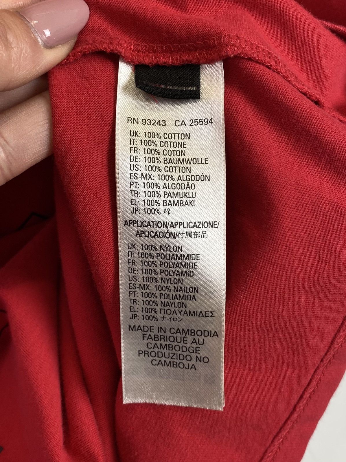 Diesel Diesel Big Logo Y2K T-Shirt Oversized Baggy Size XXL Red Top Size US XXL / EU 58 / 5 - 4 Thumbnail