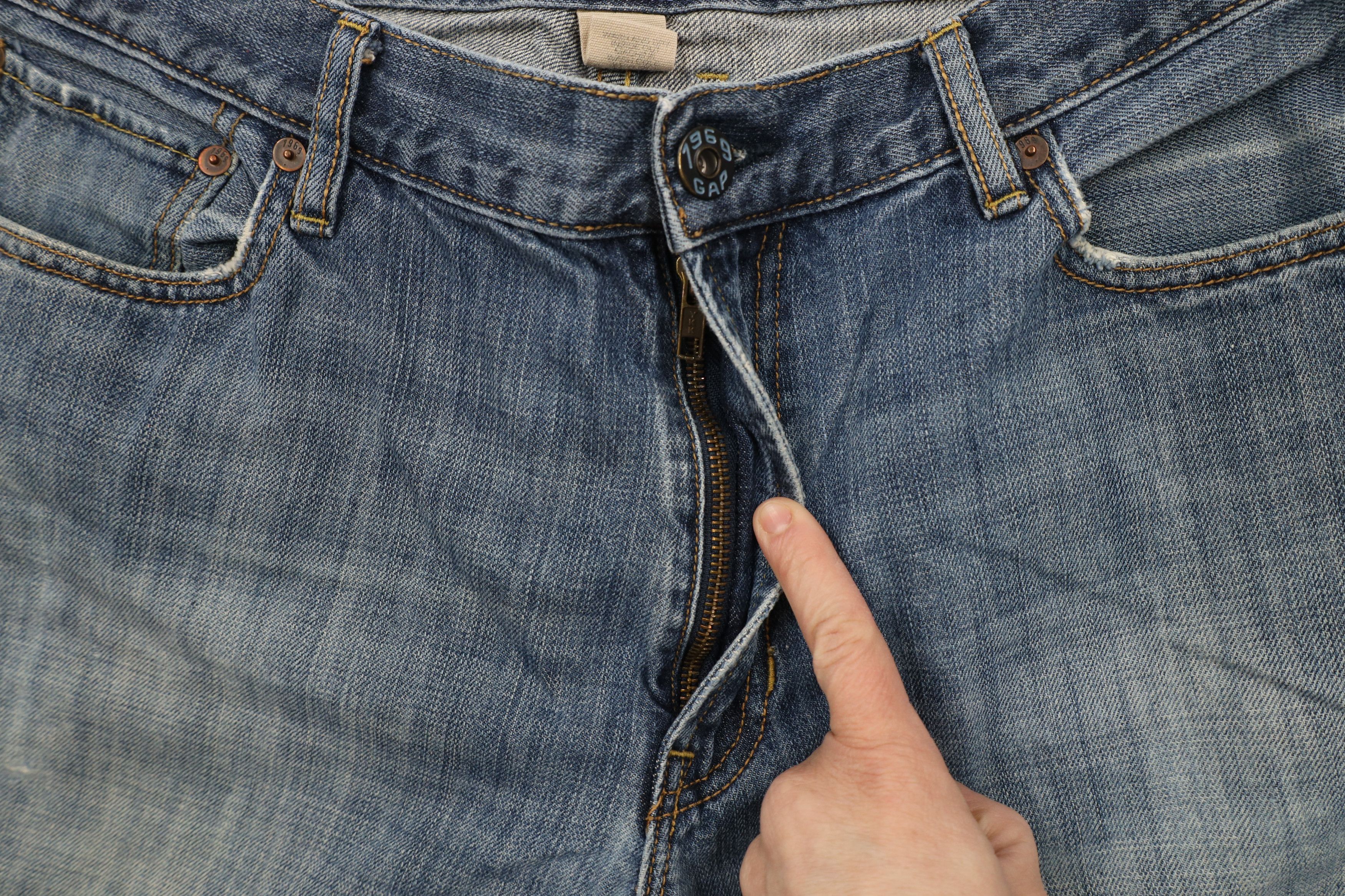 Gap × Vintage Vintage Y2K Gap Flared Wide Leg Boot Cut Denim Jeans Blue Size US 36 / EU 52 - 7 Thumbnail