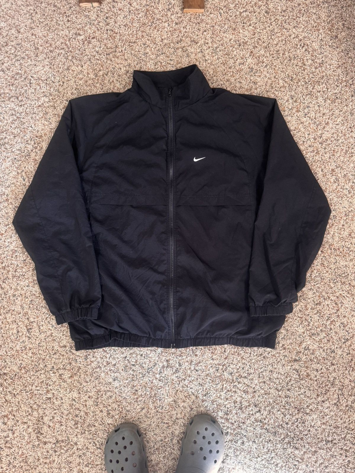 Nike Vintage 00’s Black Nike Zip Up Size US XL / EU 56 / 4 - 1 Thumbnail
