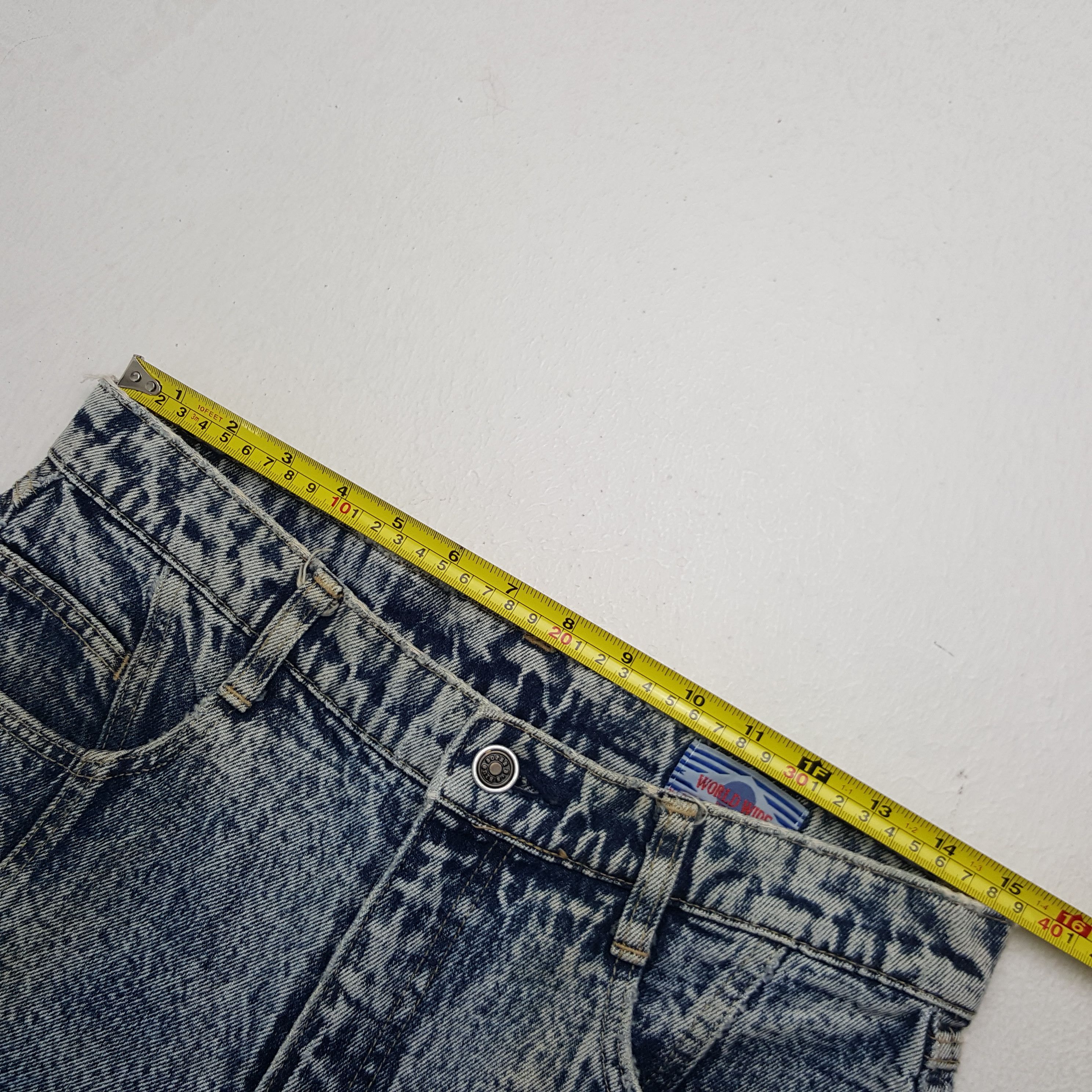 Vintage Vintage BOBSON Super Barrel World Wide American Denim Jeans Size US 30 / EU 46 - 9 Thumbnail