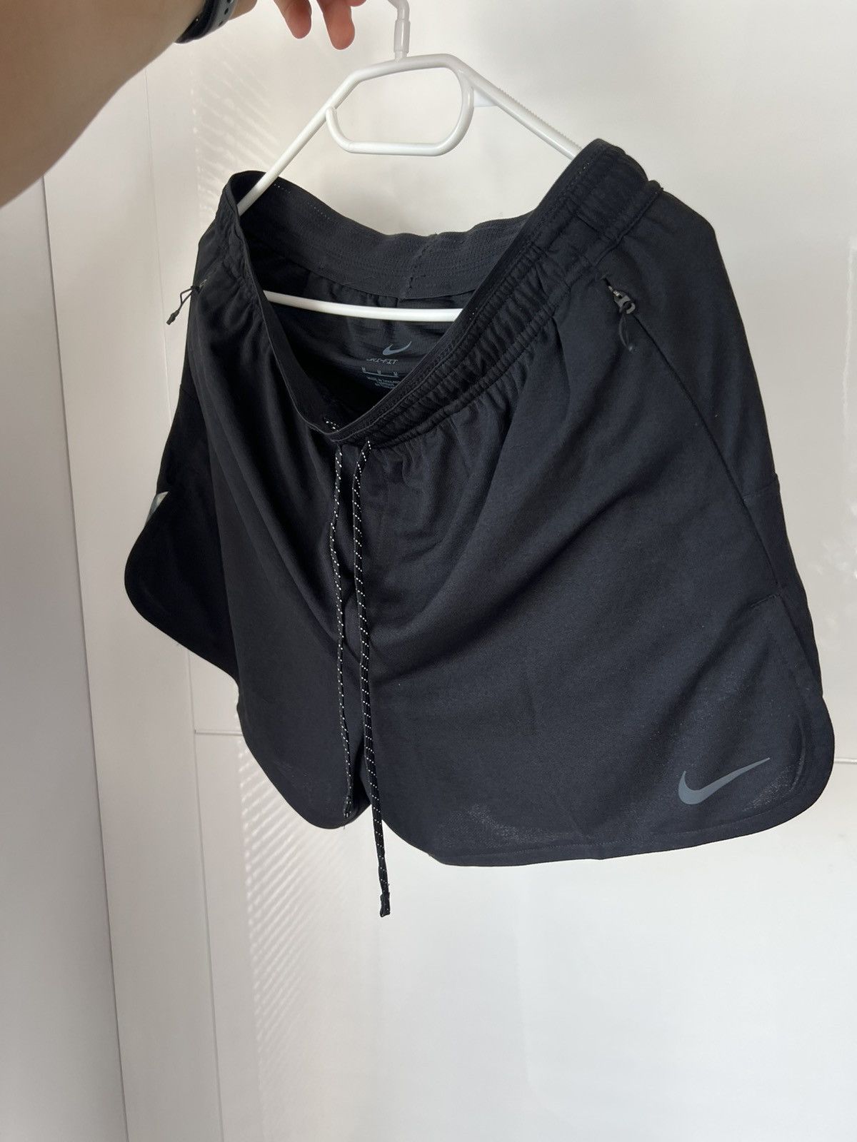 Nike Nike Running Division Reflective Swoosh Dri-Fit ADV 4 Shorts Size US 32 / EU 48 - 1 Thumbnail