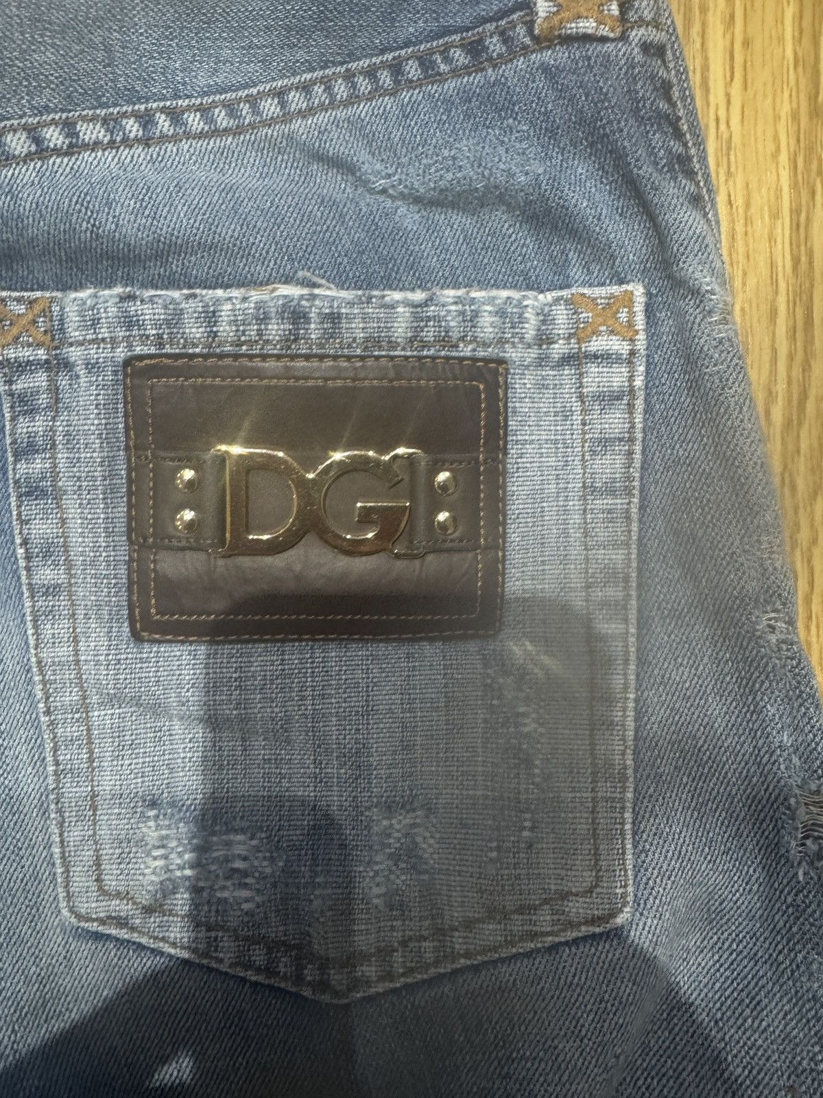 Dolce & Gabbana Dolce Gabbana double layer jeans Size US 31 - 4 Thumbnail