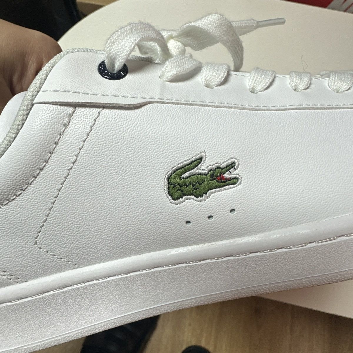 Lacoste New Lacoste Carnaby Pro Bl23 1 Mens White Leather, no box Size US 10 / EU 43 - 10 Thumbnail