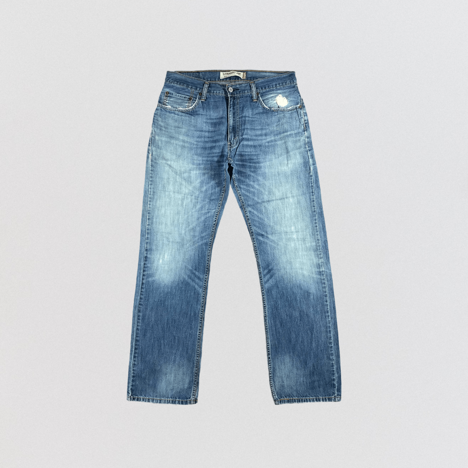 Levi's × Vintage Vintage Blue Wash Levis 505 Jeans-JM2459 Size US 35 - 1 Thumbnail