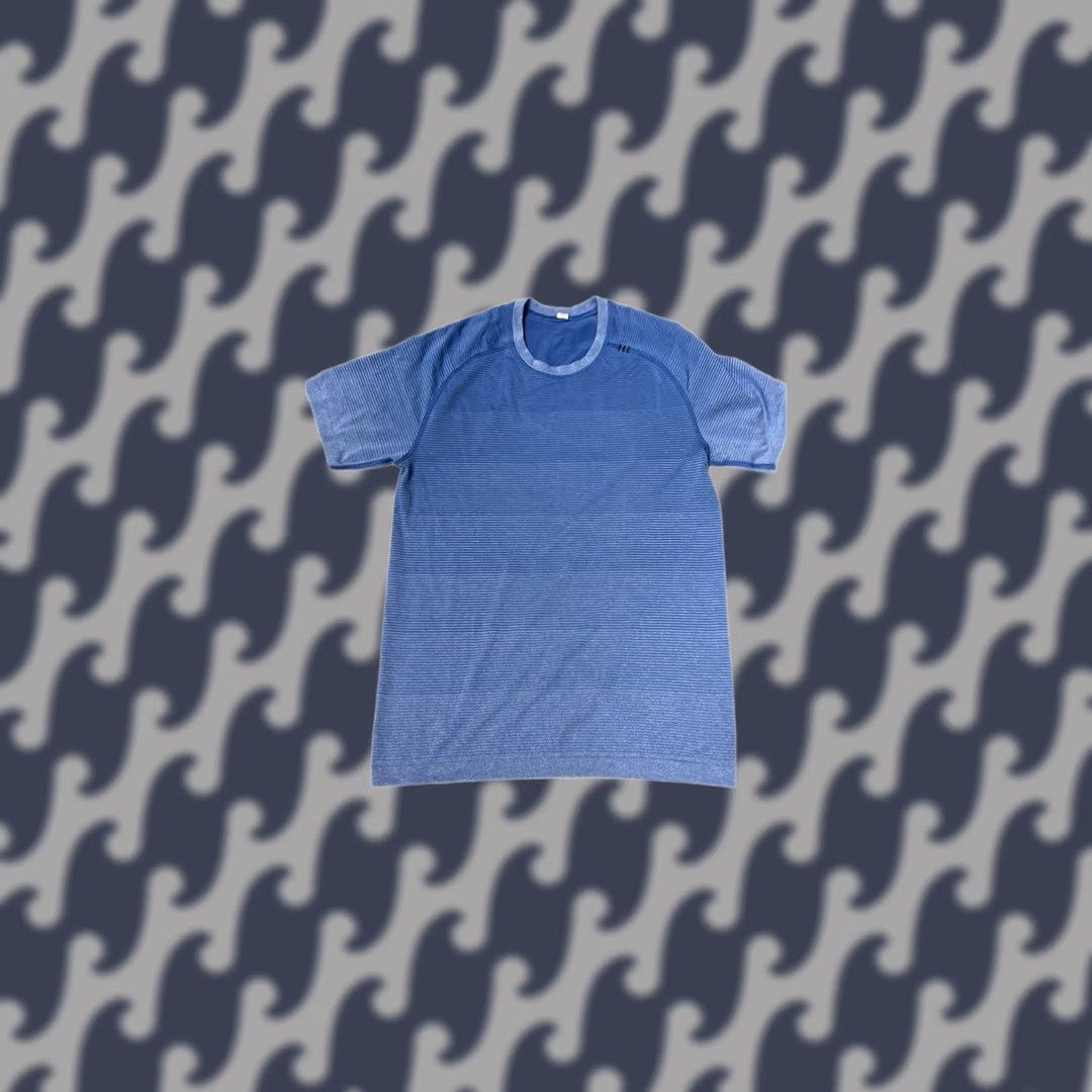 Lululemon Lululemon T-Shirt Men’s Medium Blue Realize Your Goals Short Sleeve Logo Shirt Mens Regular Blue Logo Realize Your Goals T-Shirt Size US M / EU 48-50 / 2 - 1 Thumbnail