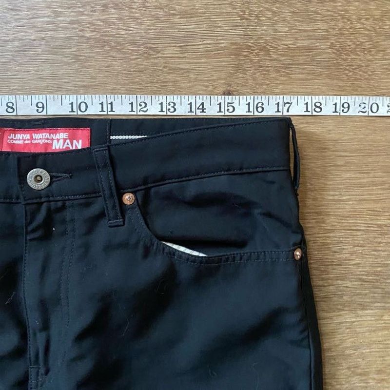 Comme des Garcons × Junya Watanabe × Levi's Junya Watanabe Comme Des Garcons x Levi's Black Pants Size US 32 / EU 48 - 5 Thumbnail