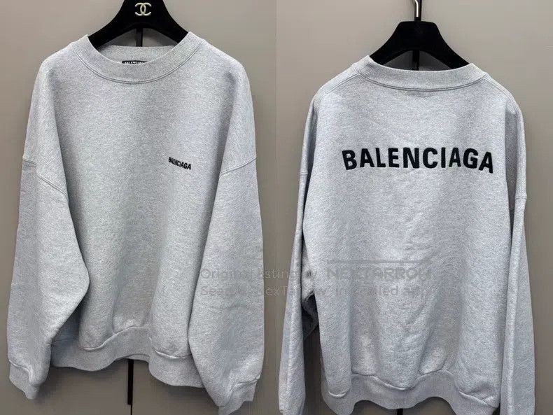 Balenciaga Logo lettering hoodie
