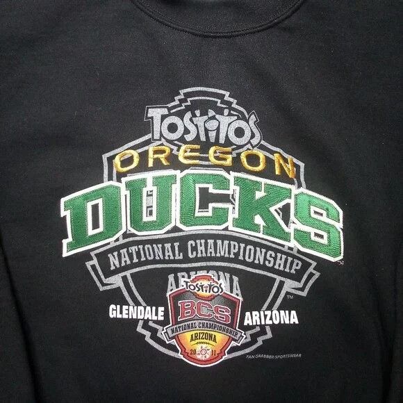 NCAA Oregon Ducks 2011 BCS National Champions Crewneck Sweatshirt Size US M / EU 48-50 / 2 - 1 Thumbnail