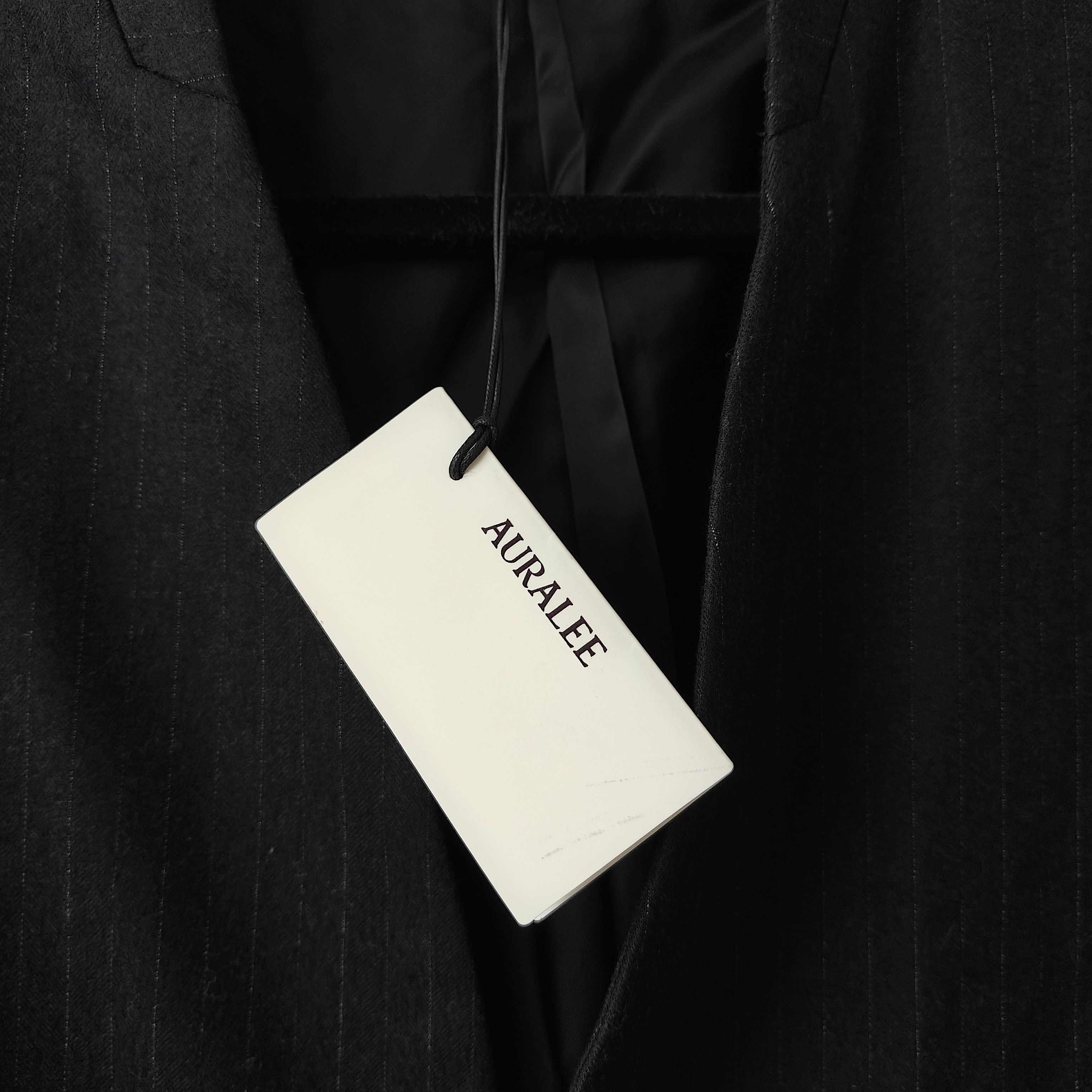 Auralee NWT Navy pinstripe silk wool blazer size 2 $1100 japan Size US M / EU 48-50 / 2 - 3 Thumbnail