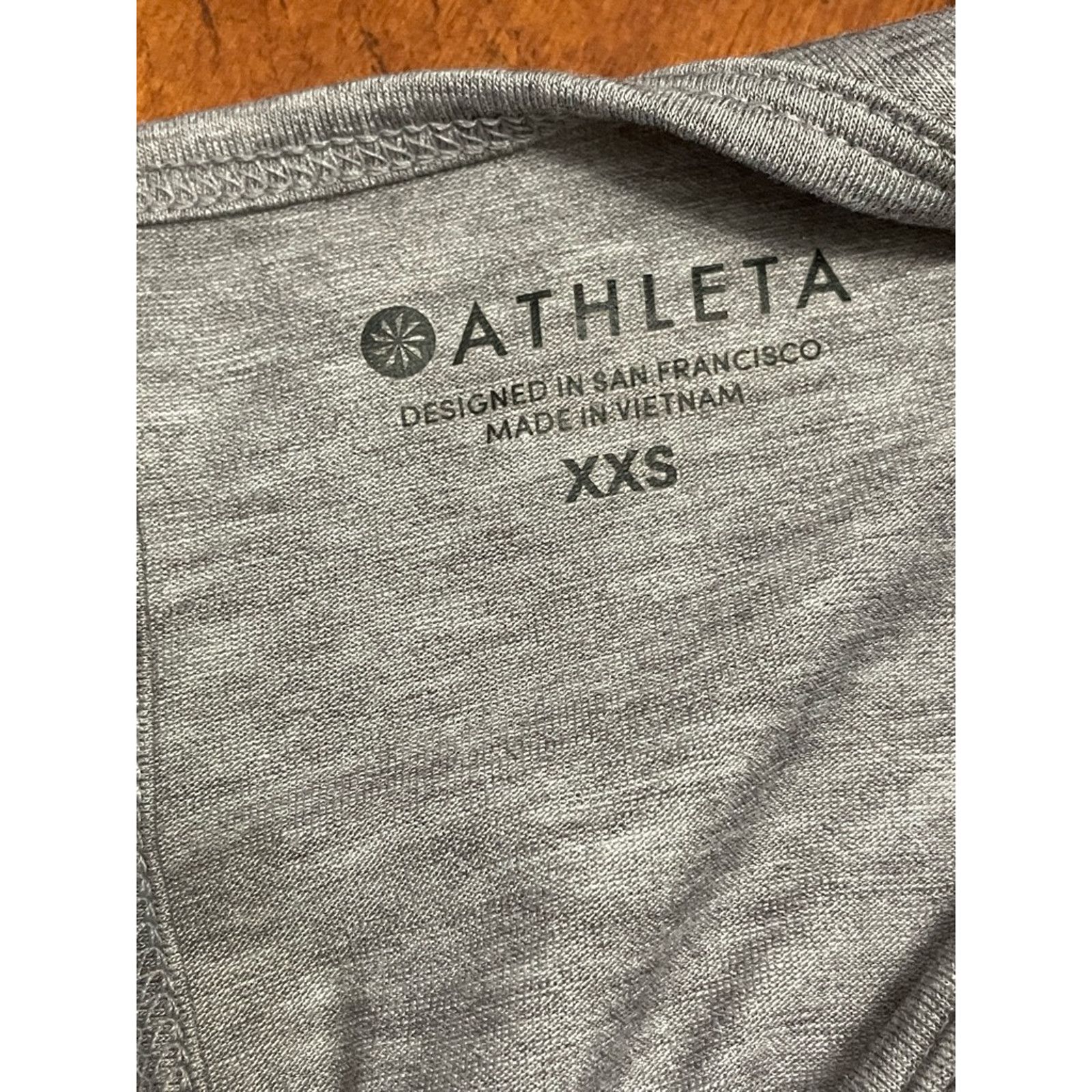 Other Athleta Tank Top Wrap Keyhole Back Sleeveless Gray XXS Size XXS / US 00 / IT 34 - 7 Thumbnail