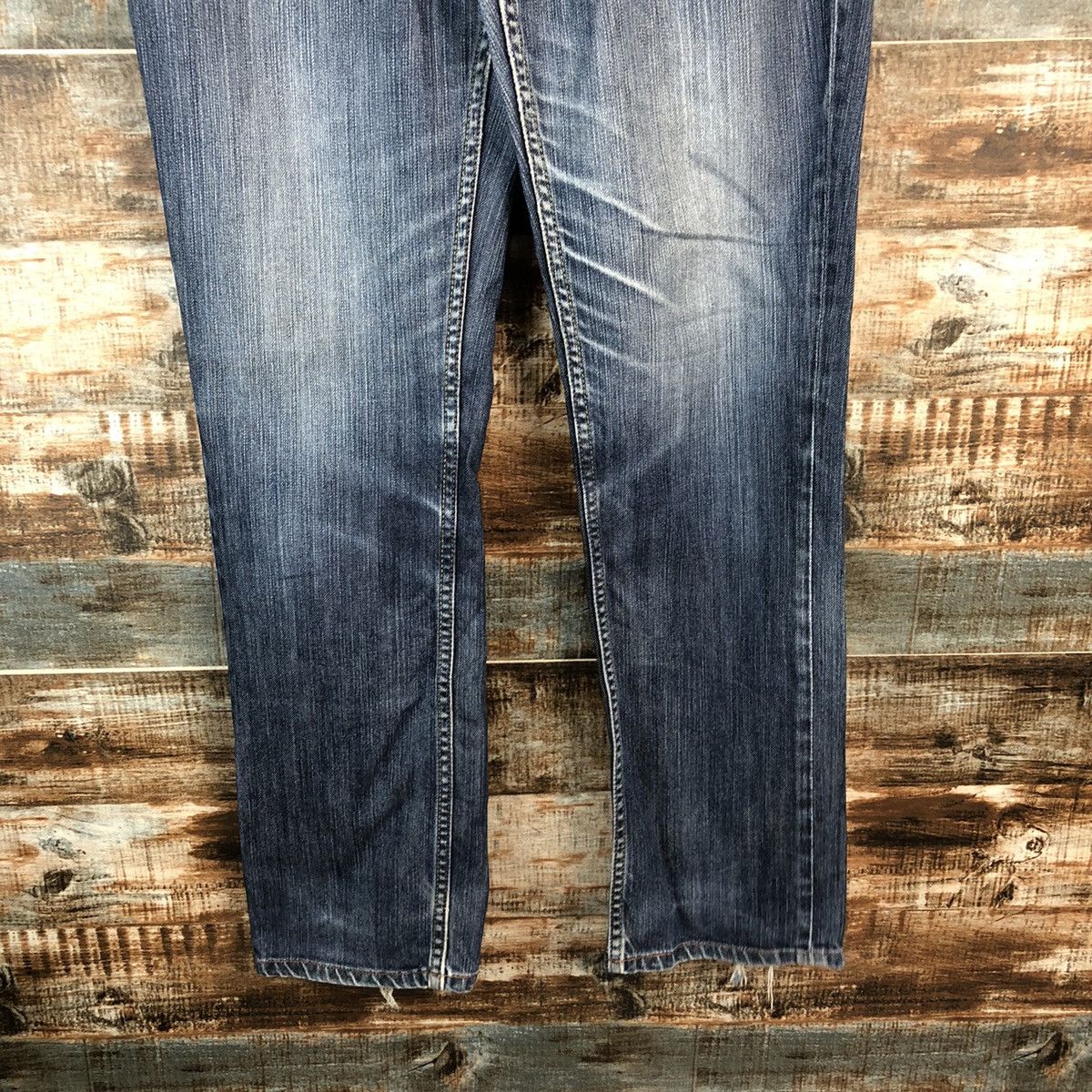 Levi's DL Levis 511 Vintage faded ripped Blue Denim Pants #C146 Size US 34 / EU 50 - 6 Thumbnail