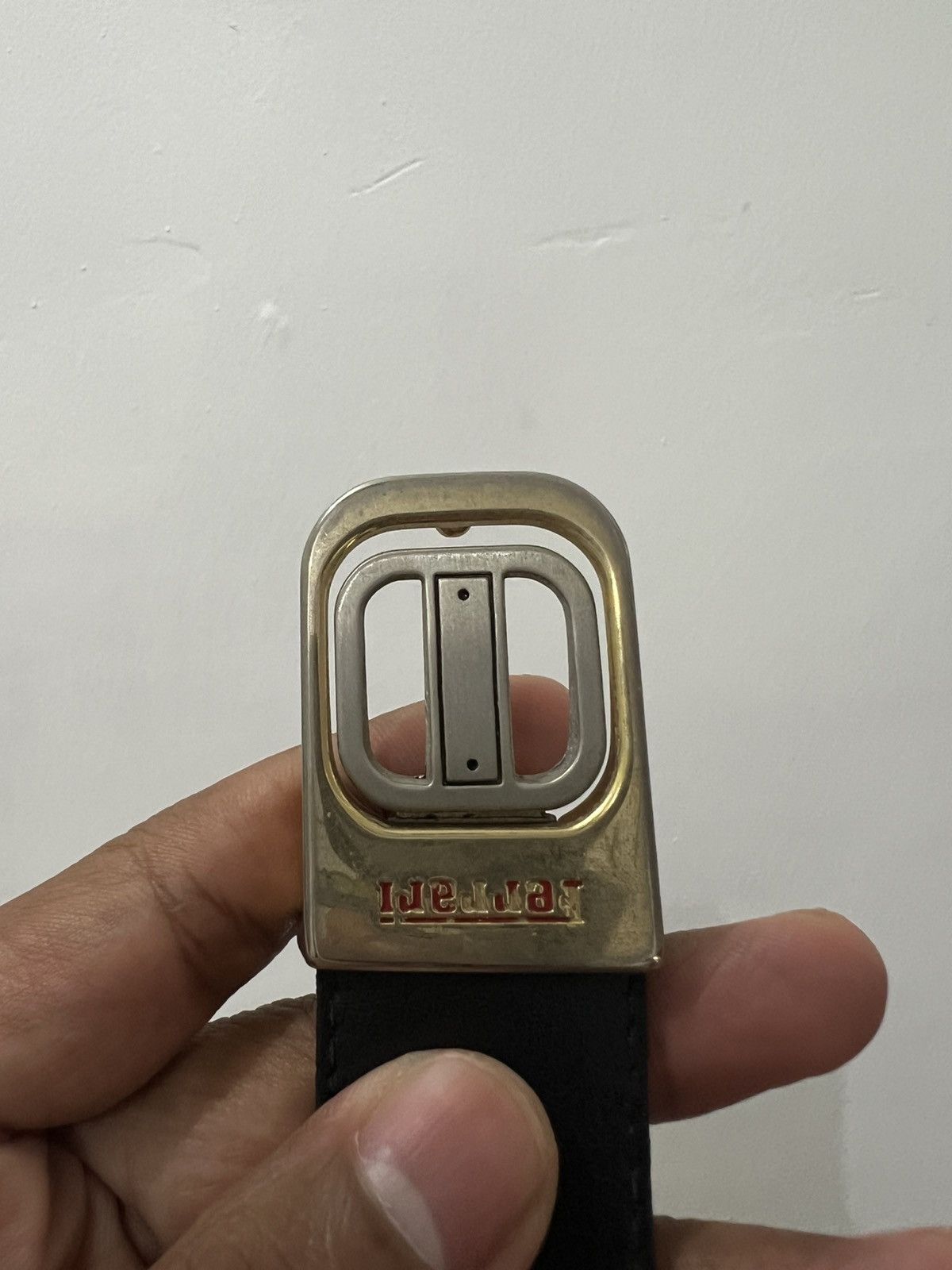 Ferrari Vintage Ferrari Leather Belt Size ONE SIZE - 6 Thumbnail