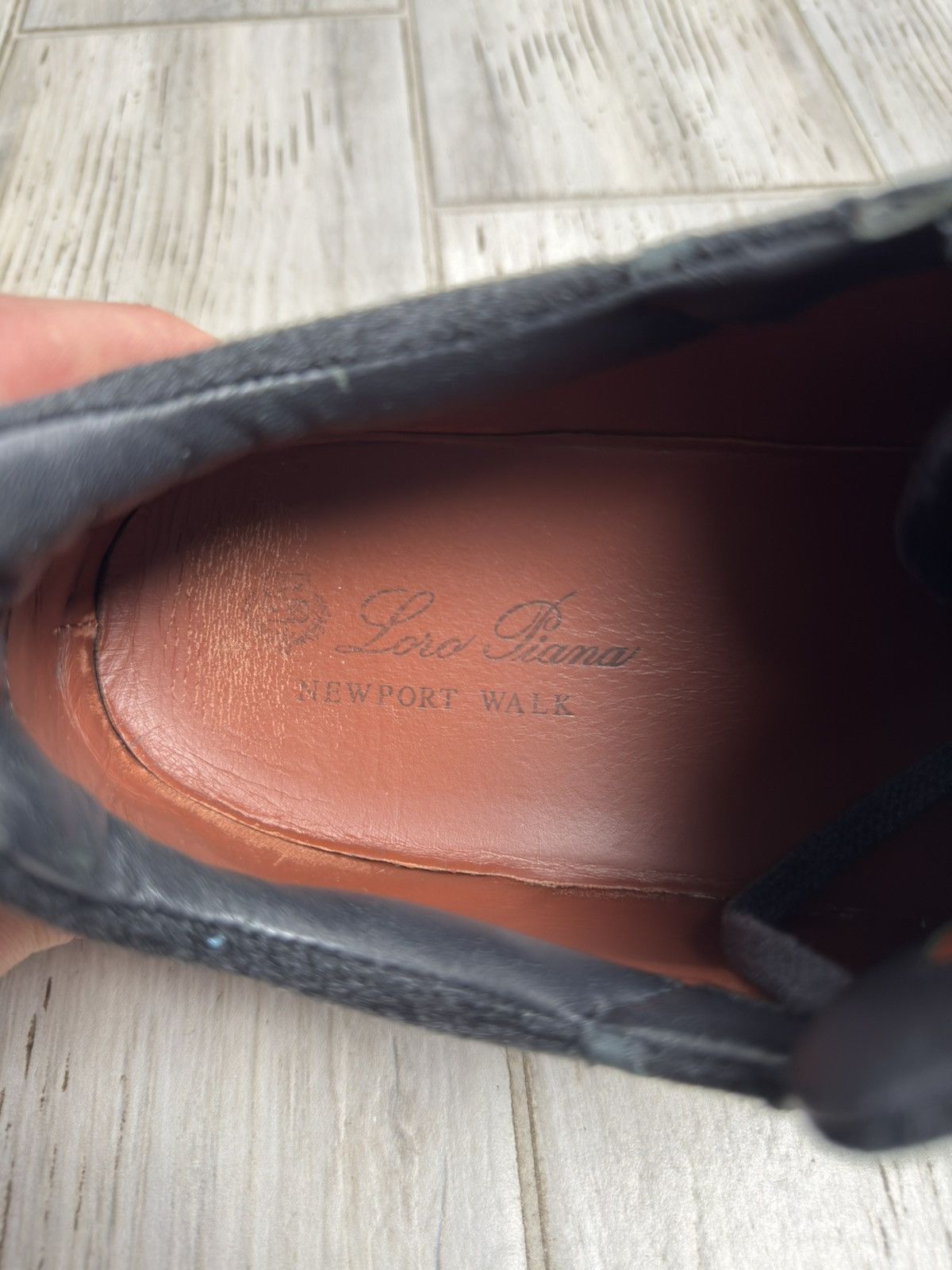 Loro Piana Loro Piana NewPort Walk Blue Sneakers Size US 10.5 / EU 43-44 - 11 Thumbnail