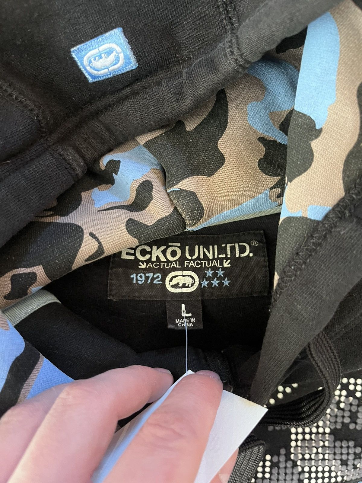 Ecko Unltd. Y2k ecko hoodie Size US L / EU 52-54 / 3 - 3 Thumbnail