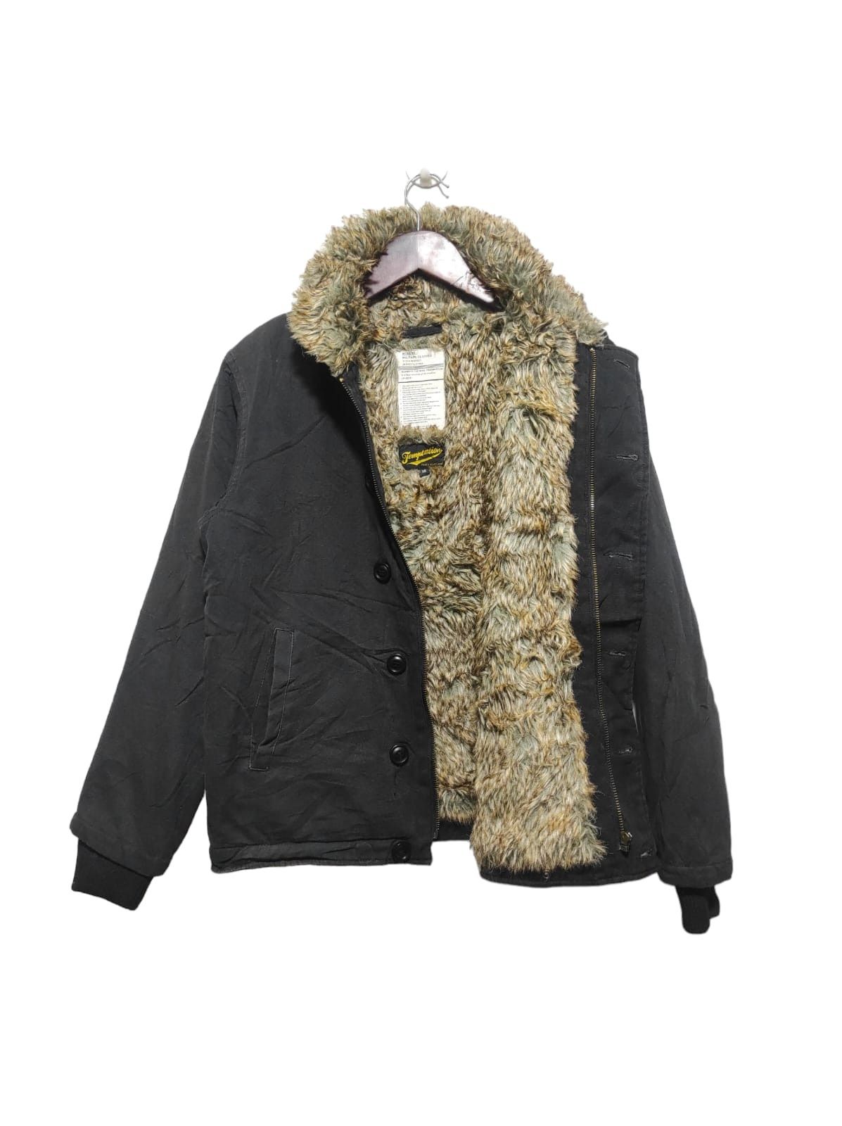 If Six Was Nine Temptation Japan N1 Deck fur Jacket Size US M / EU 48-50 / 2 - 1 Thumbnail