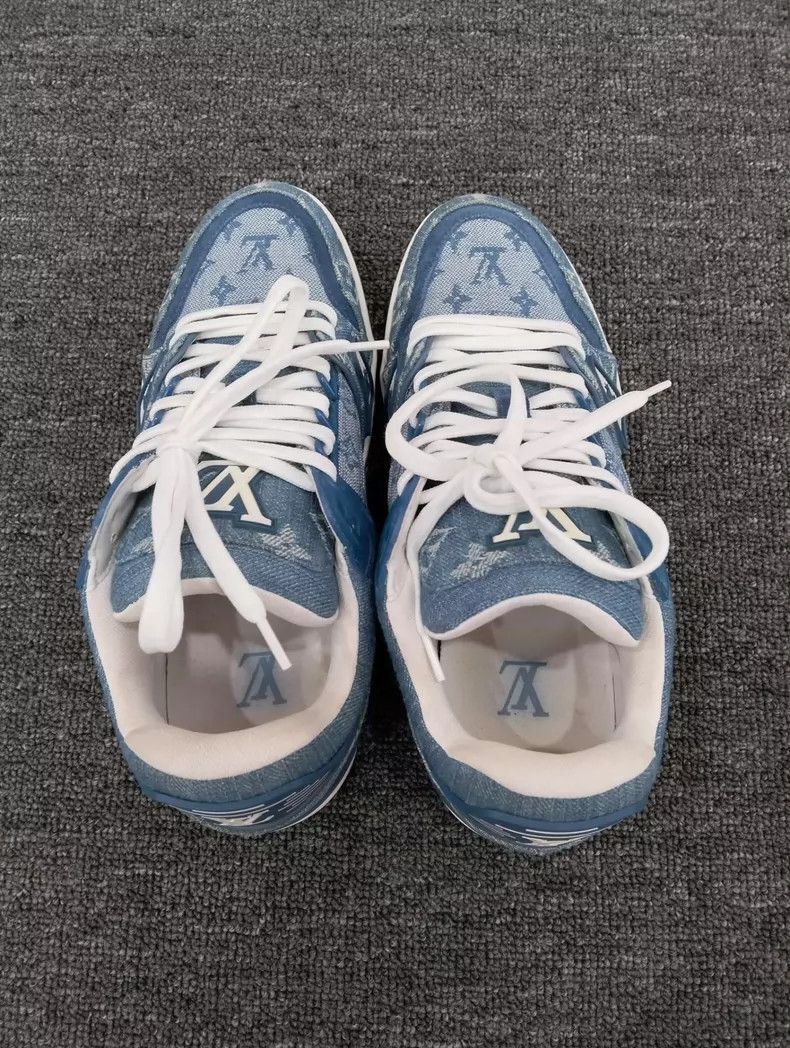 Louis Vuitton Louis Vuitton Trainer Sneakers Size 38.5-2507 Size US 7.5 / EU 40-41 - 3 Thumbnail