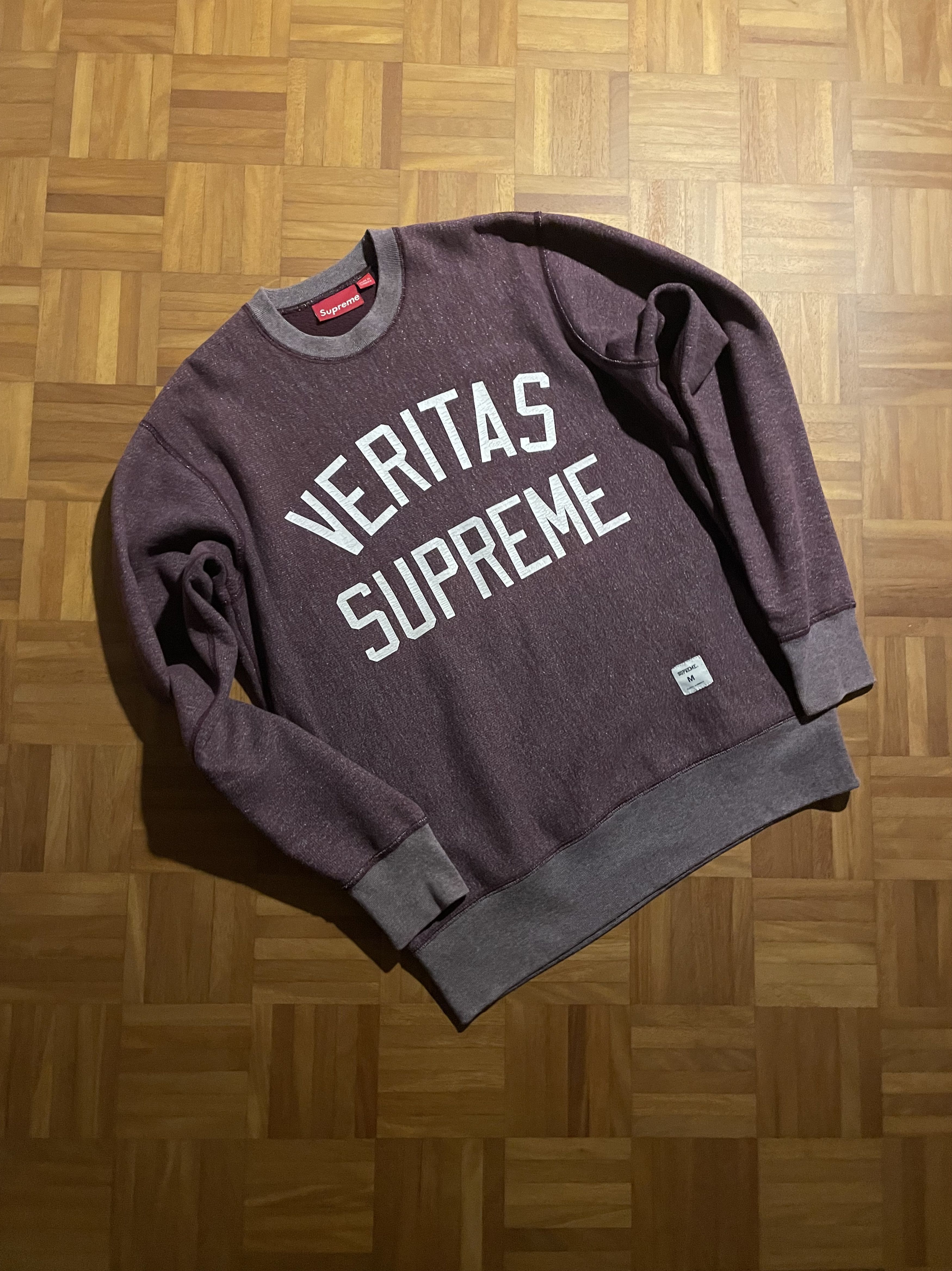 Supreme veritas crewneck fw08 Size US M / EU 48-50 / 2 - 1 Thumbnail