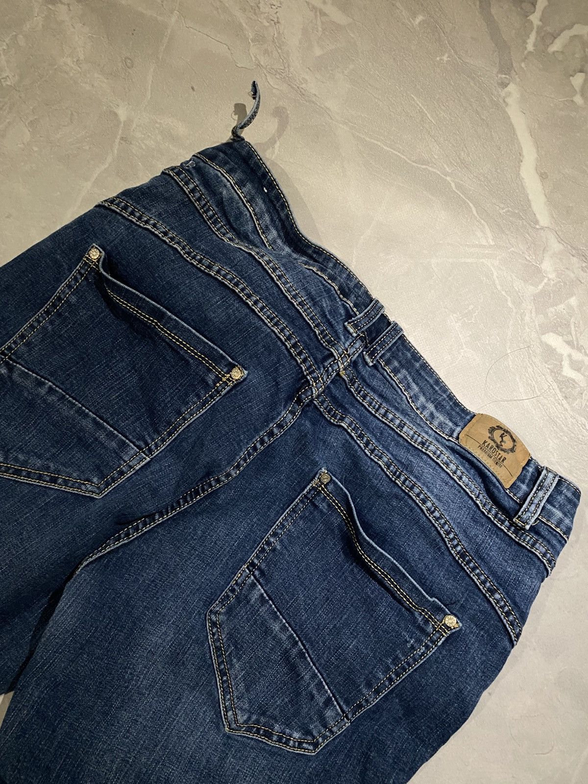 Vintage Patchwork Archive Tokyo Slim Denim Size US 33 - 5 Thumbnail