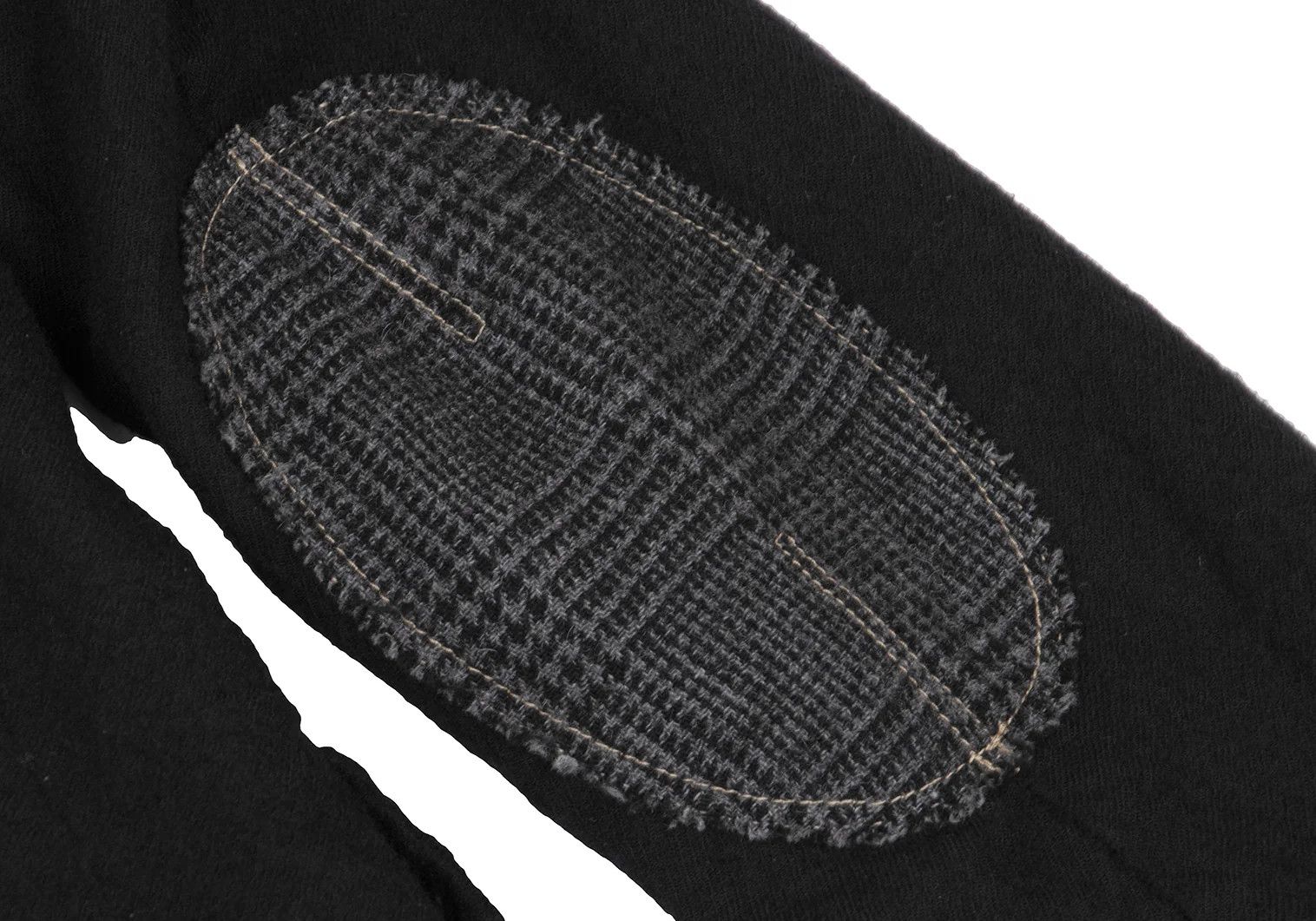 Junya Watanabe Wool Felted Leather Pocket Jacket in Black, Size XS Size US XS / EU 42 / 0 - 13 Thumbnail
