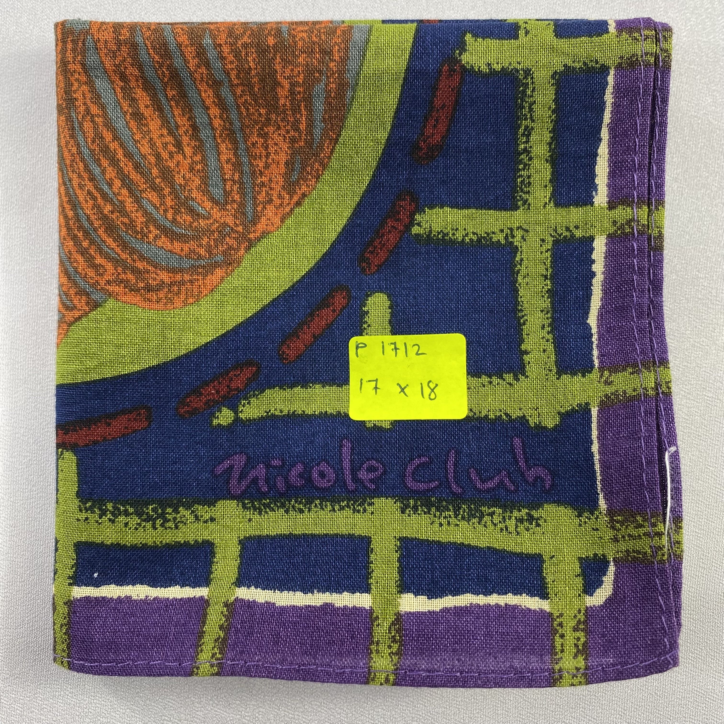 Japanese Brand × Vintage Nicole Club Handkerchief / Neckerchief / Bandana-P1712 Size ONE SIZE - 5 Thumbnail