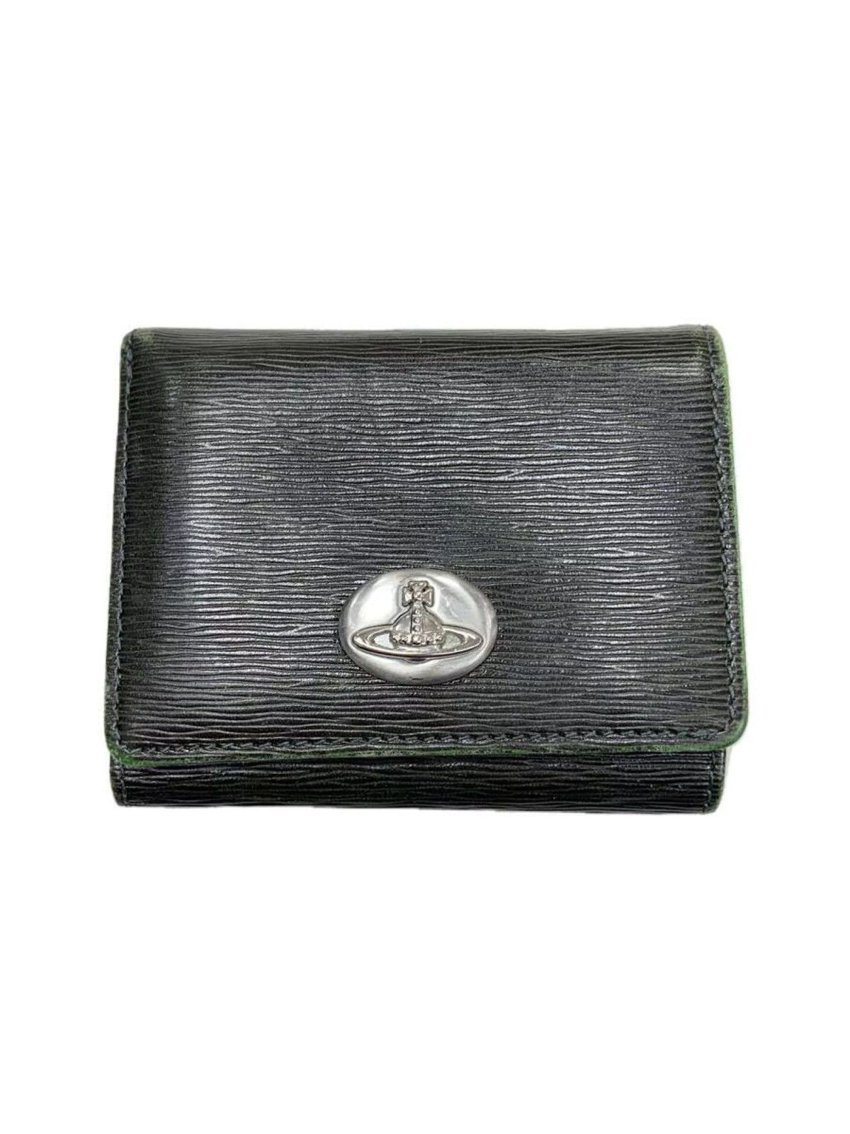 image of Archival Clothing x Vivienne Westwood Vintage Archive Matrix Vibe Wallet in Black, Men's