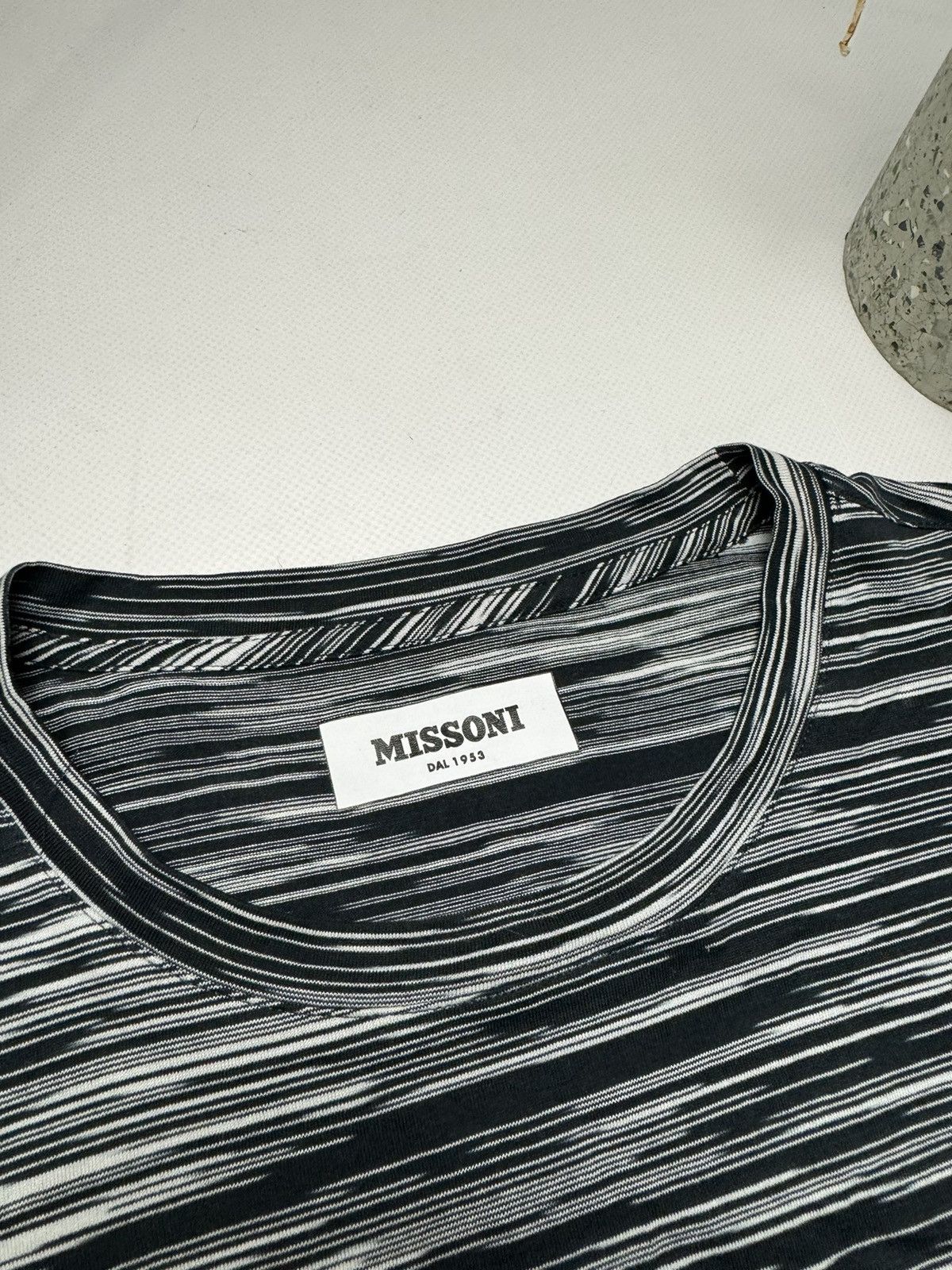 Missoni Rare vintage Missoni T-shirt big logo y2k Size US L / EU 52-54 / 3 - 6 Thumbnail