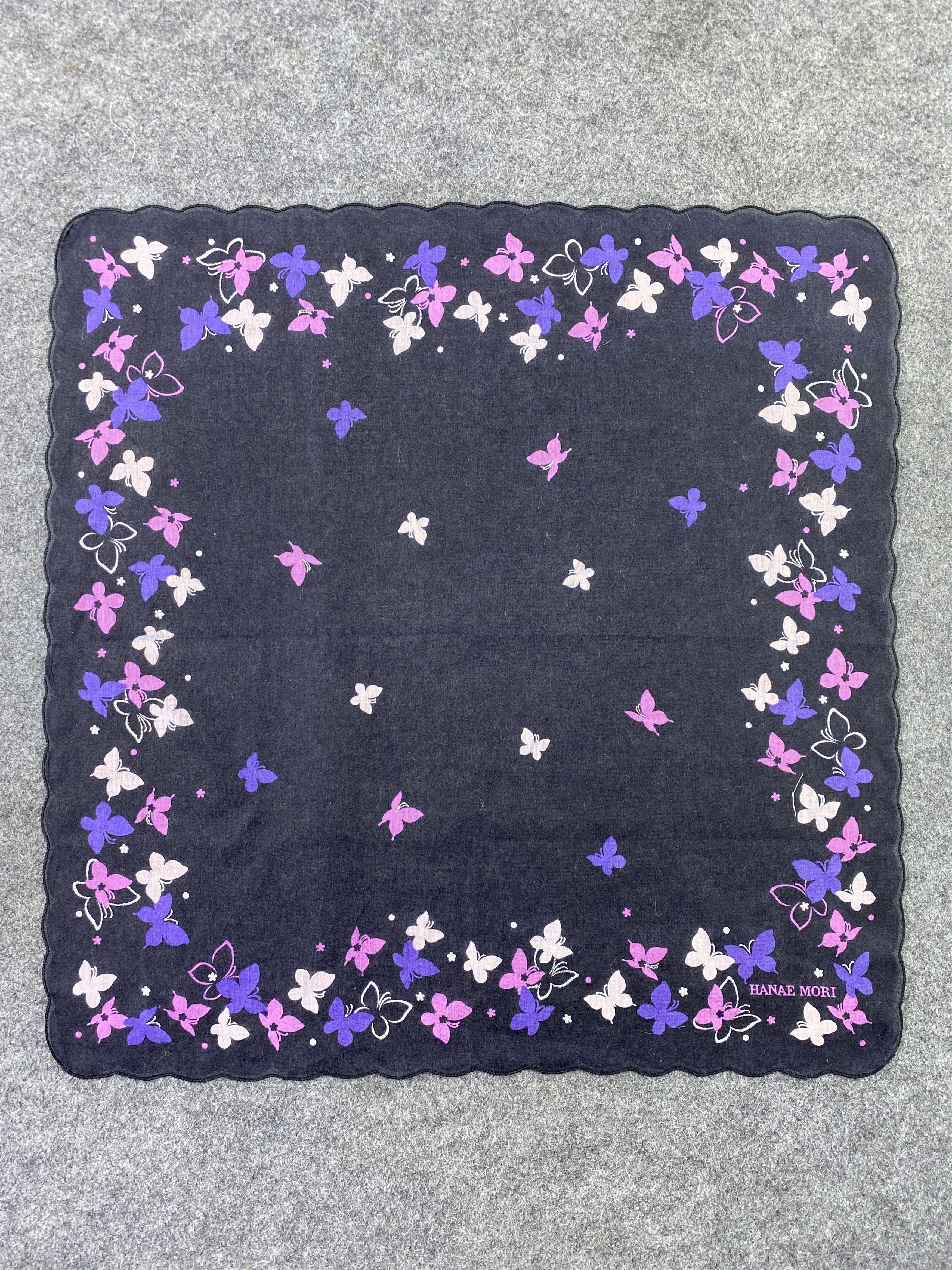 Hanae Mori Hanae Mori Handkerchief / Bandana / Neckerchief-B278 Size ONE SIZE - 3 Thumbnail