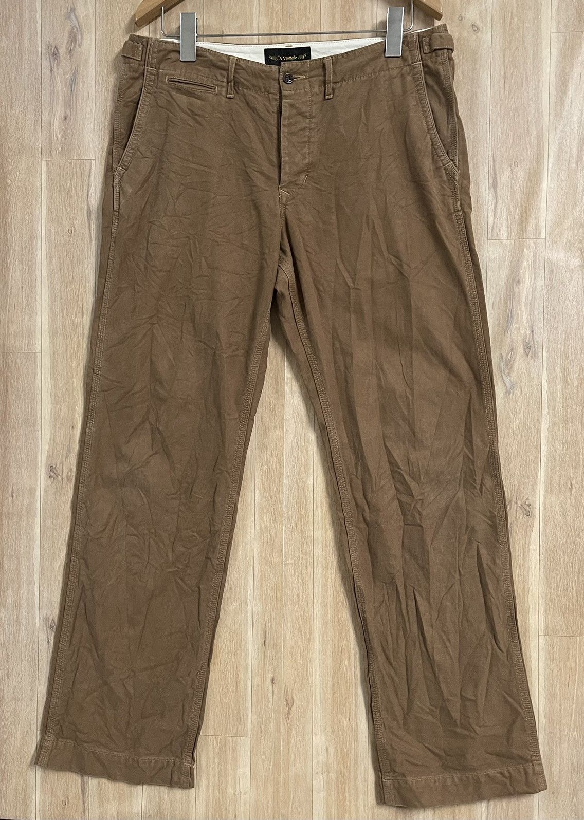 *A VONTADE × Japanese Brand Rare Military Pants W34 L42 by A Vontade Made in Japan Size US 34 / EU 50 - 2 Thumbnail