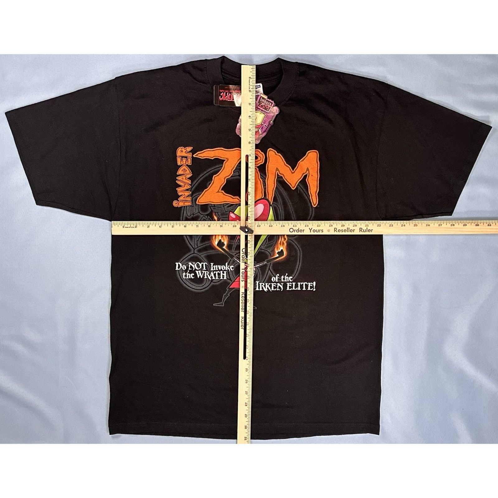 Jerzees Vintage Nickelodeon Invader Zim Irken Elite Tee XL Size US XL / EU 56 / 4 - 8 Thumbnail