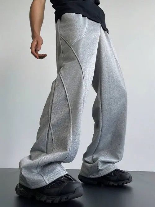 Japanese Brand × Vintage Casual Loose fit Wide Y2k Sweatpants Size US 32 / EU 48 - 1 Thumbnail