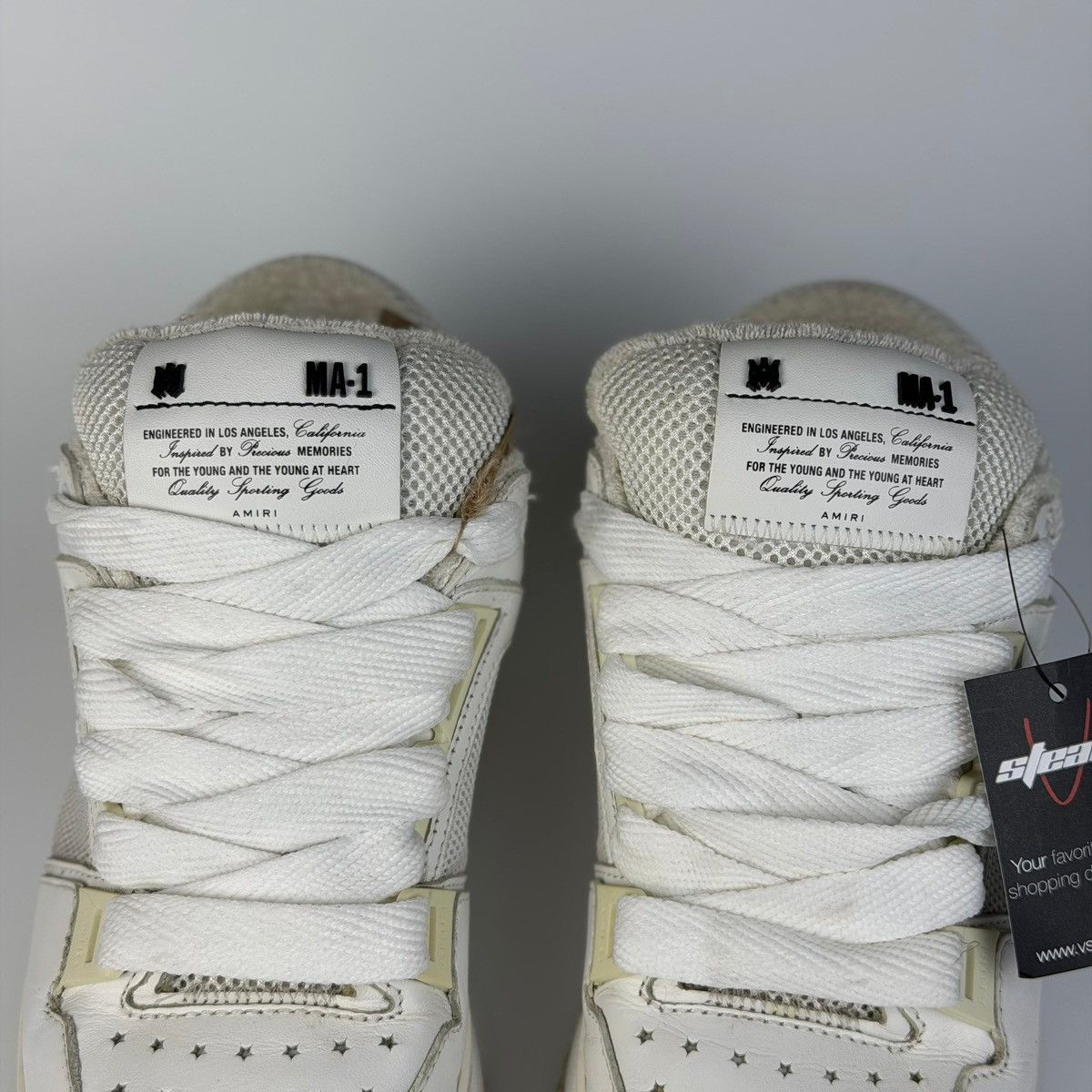 Amiri Amiri MA-1 Pure White Size US 8 / EU 41 - 8 Thumbnail